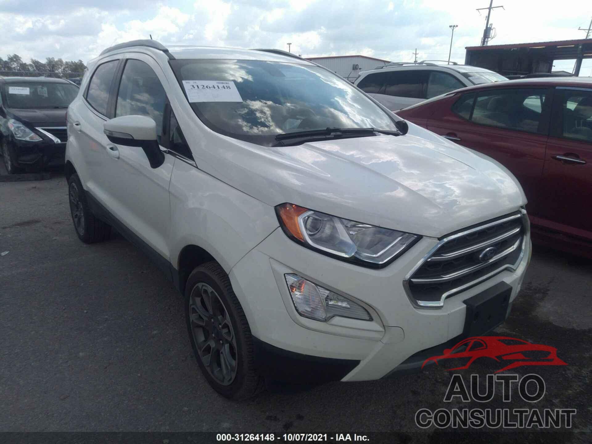 FORD ECOSPORT 2020 - MAJ6S3KL3LC349000