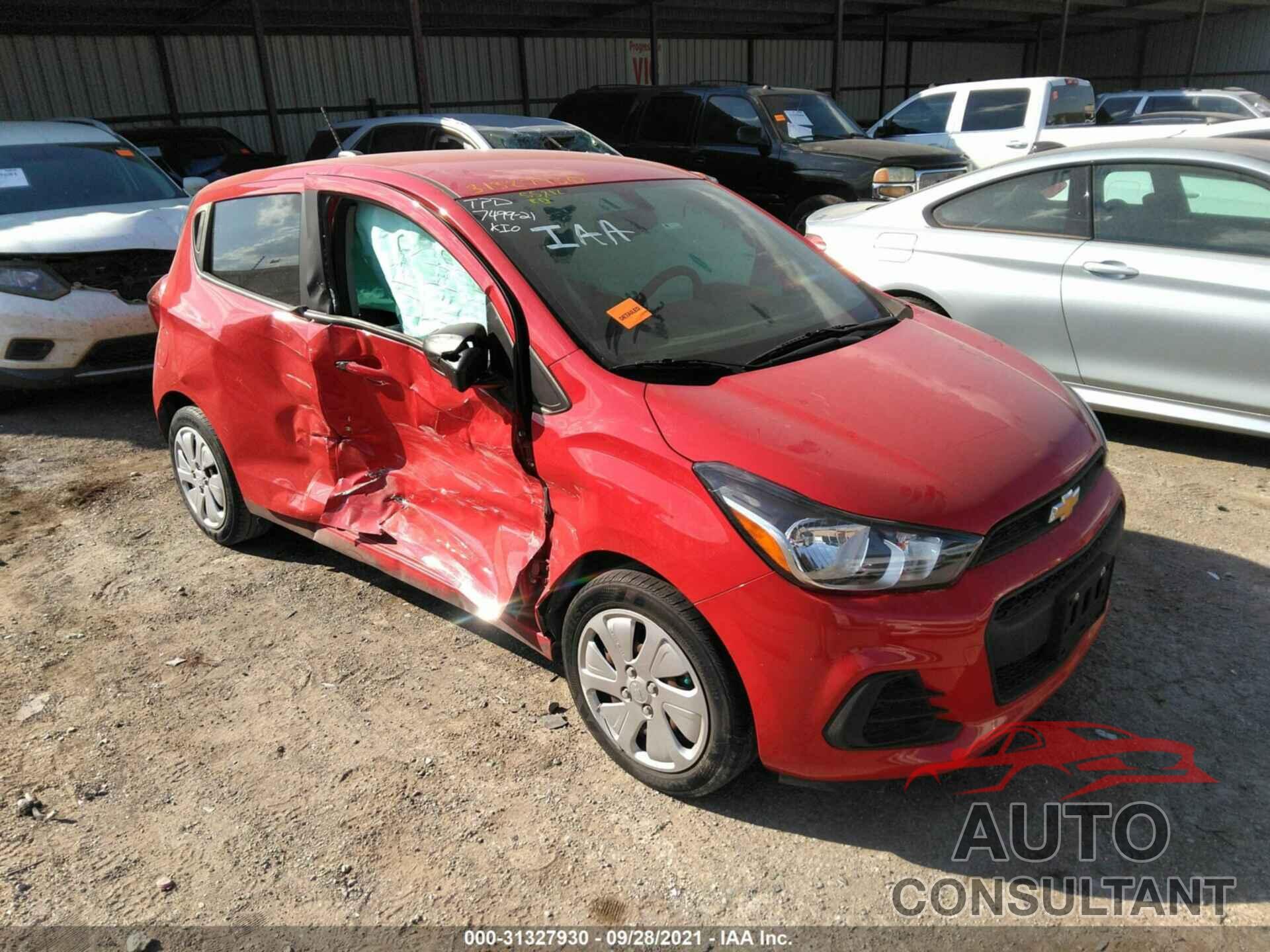 CHEVROLET SPARK 2018 - KL8CB6SAXJC425900