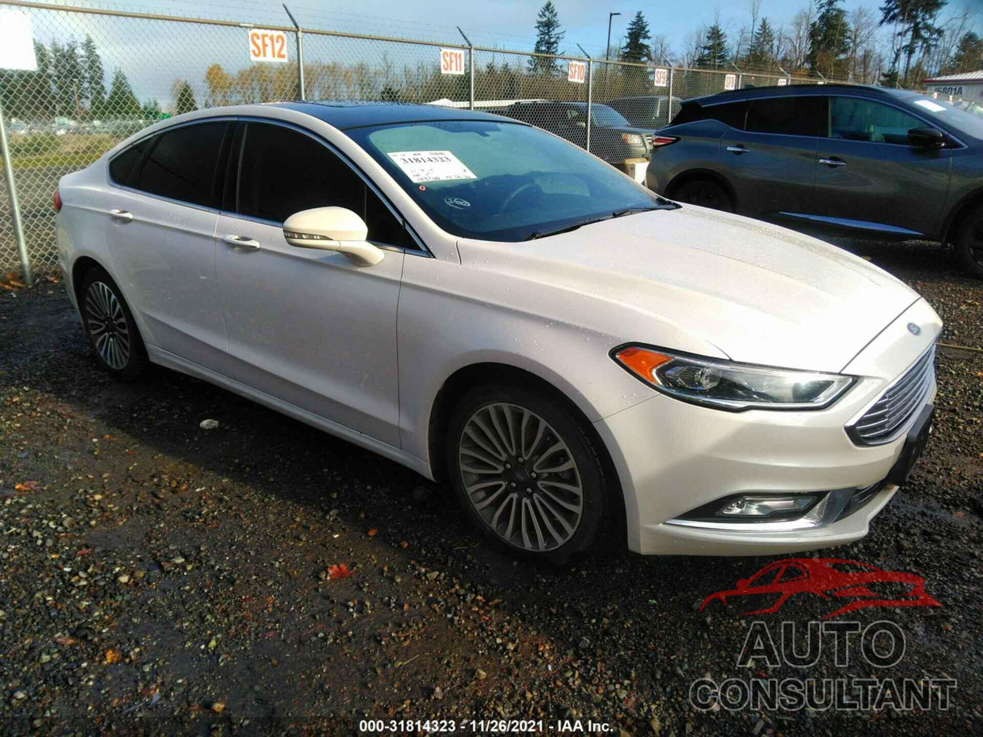 FORD FUSION 2017 - 3FA6P0T90HR127624