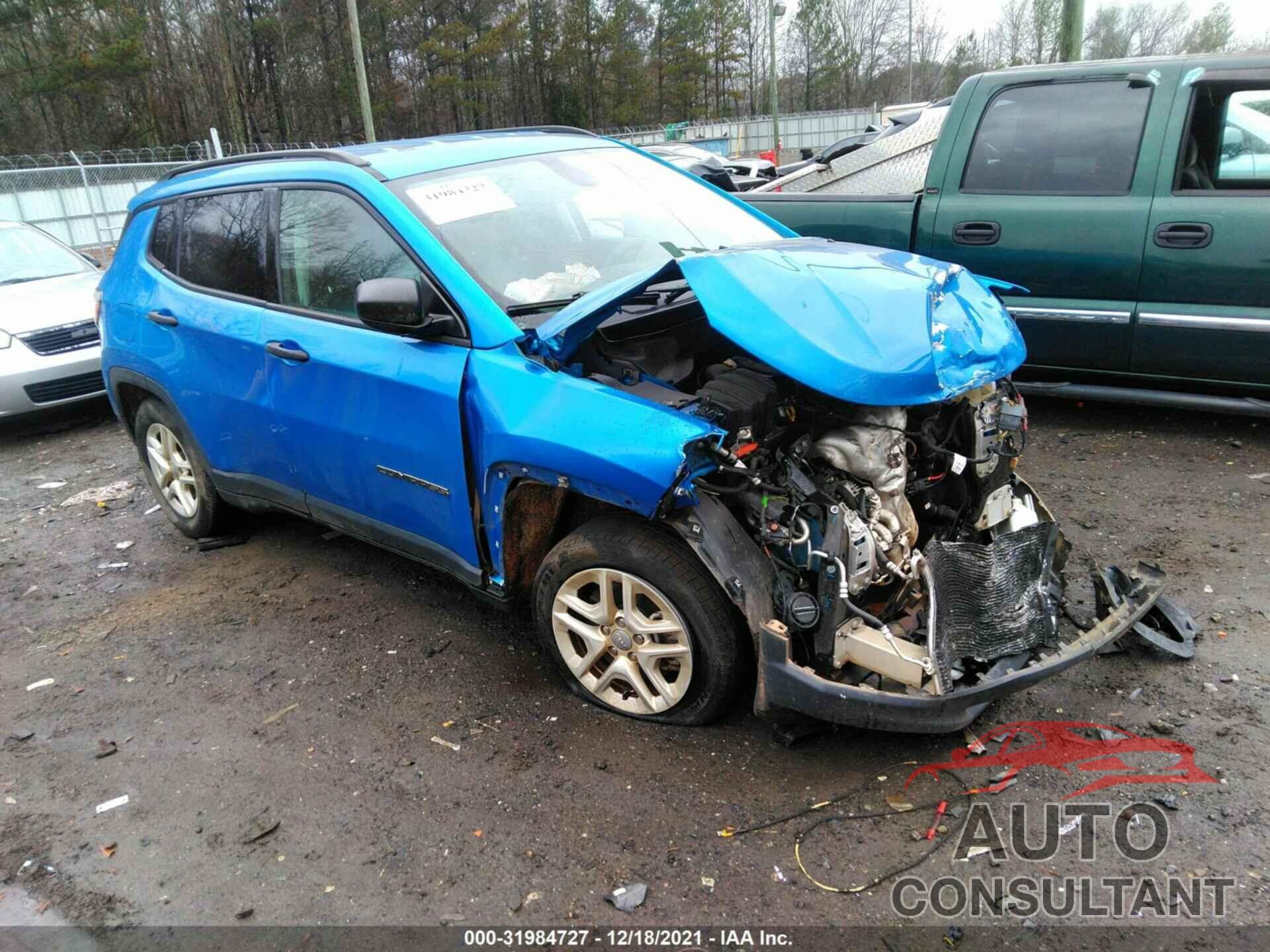 JEEP COMPASS 2017 - 3C4NJCAB8HT672925
