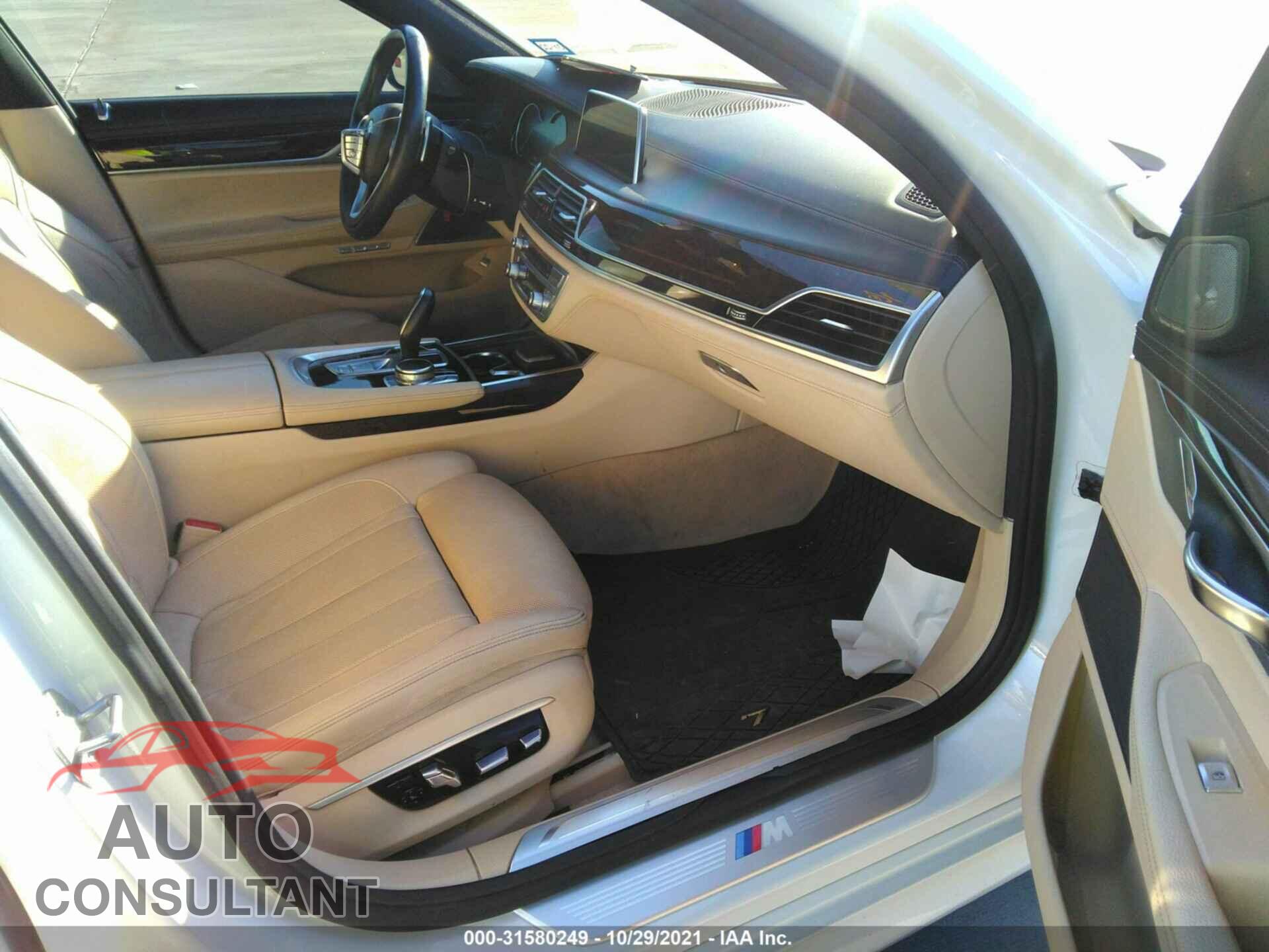 BMW 7 SERIES 2016 - WBA7E2C54GG504374