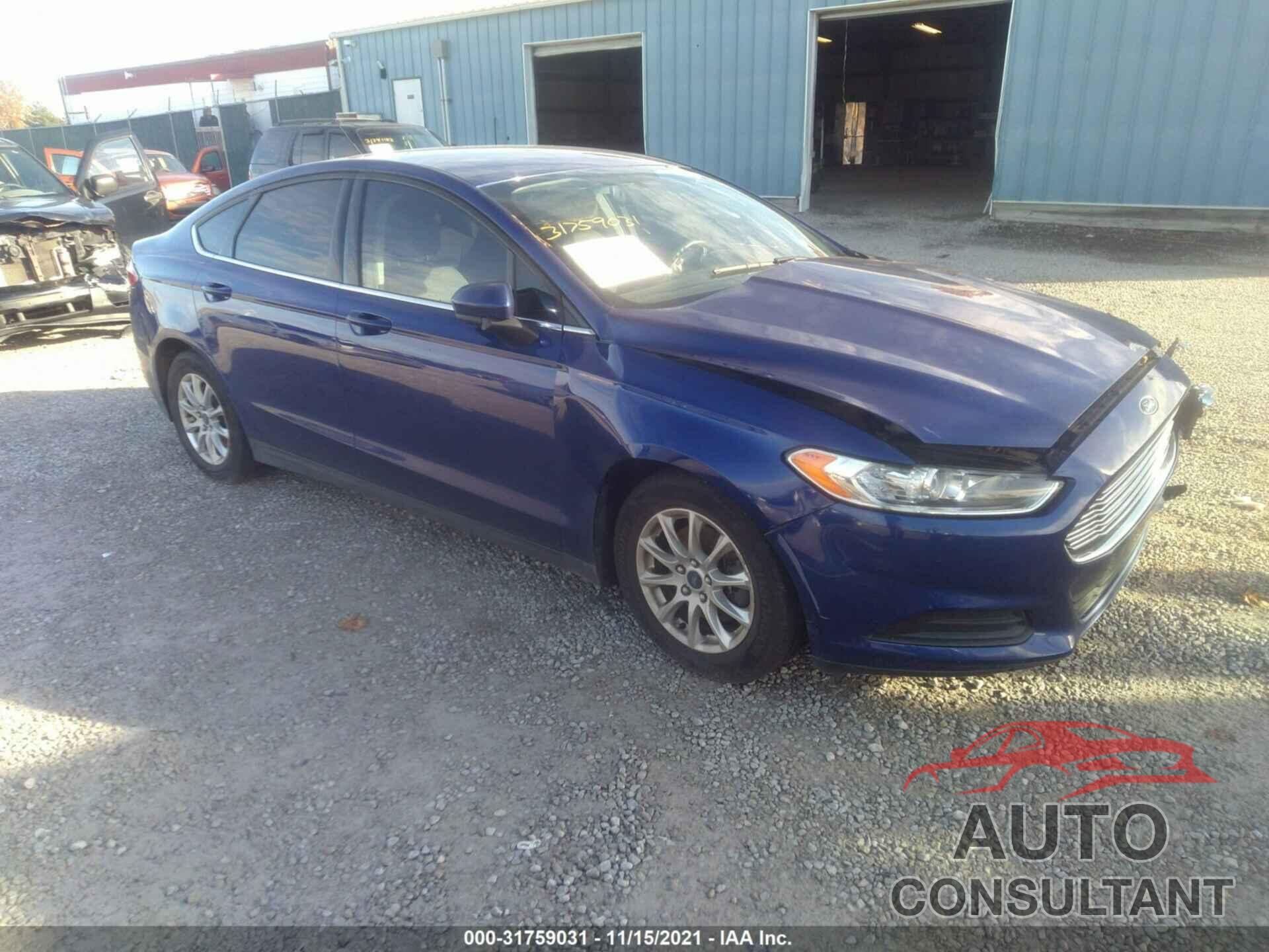 FORD FUSION 2016 - 3FA6P0G71GR313017