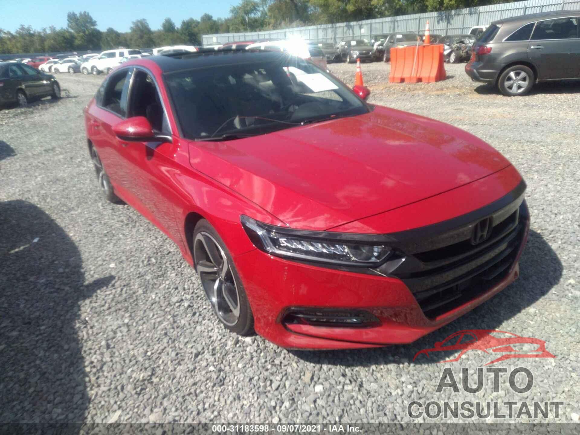 HONDA ACCORD SEDAN 2018 - 1HGCV2F34JA011155