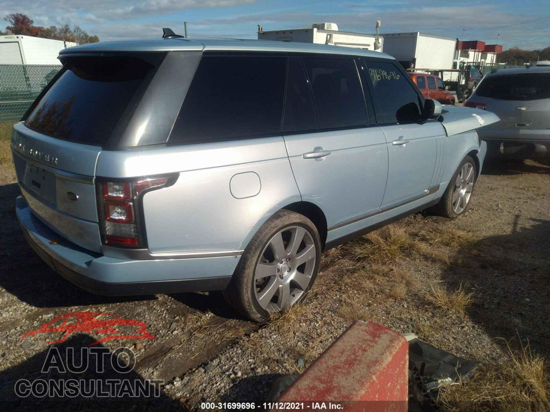 LAND ROVER RANGE ROVER 2015 - SALGS2VF7FA224153