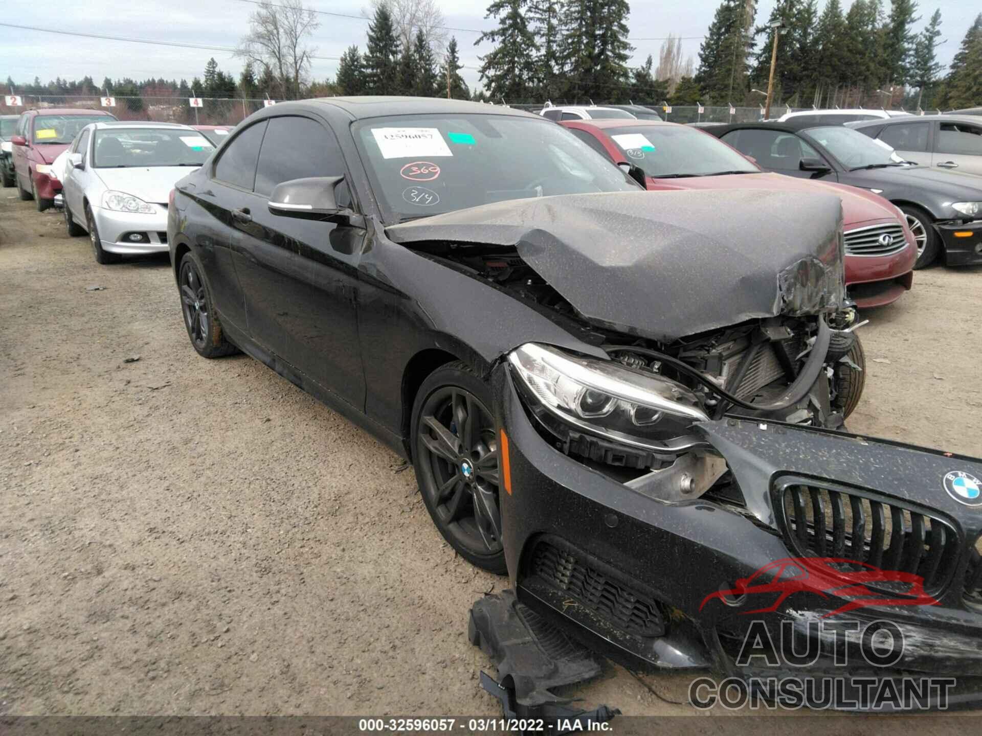 BMW 2 SERIES 2016 - WBA1J7C59GV360802