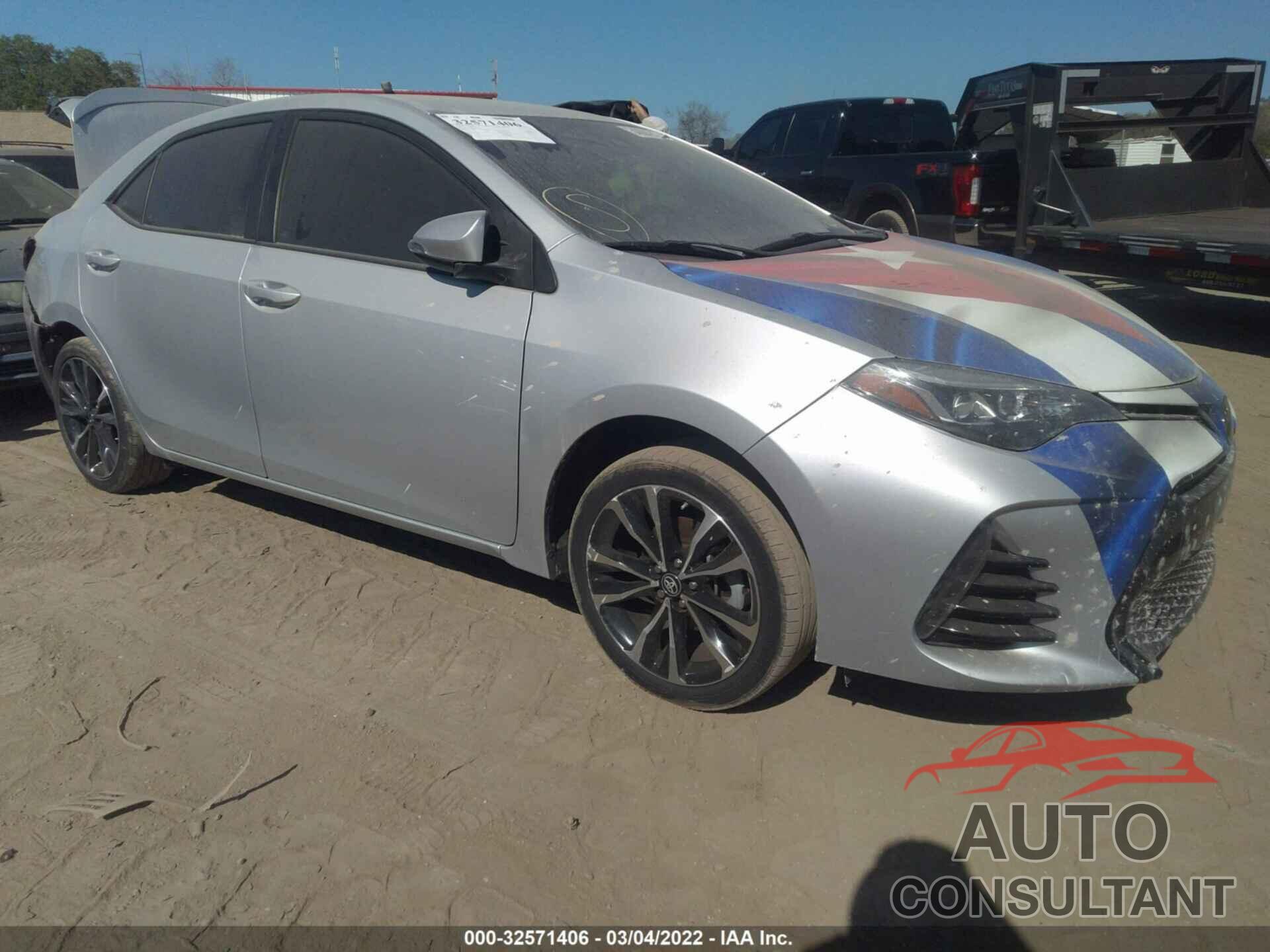 TOYOTA COROLLA 2019 - 5YFBURHE0KP858448