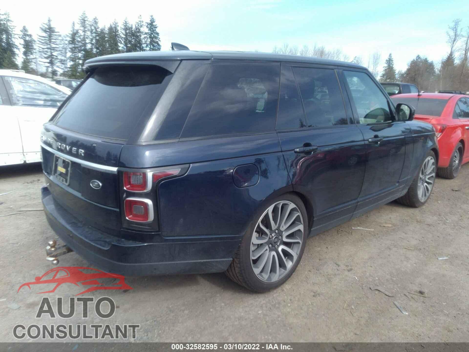 LAND ROVER RANGE ROVER 2021 - SALGS2SE2MA432580