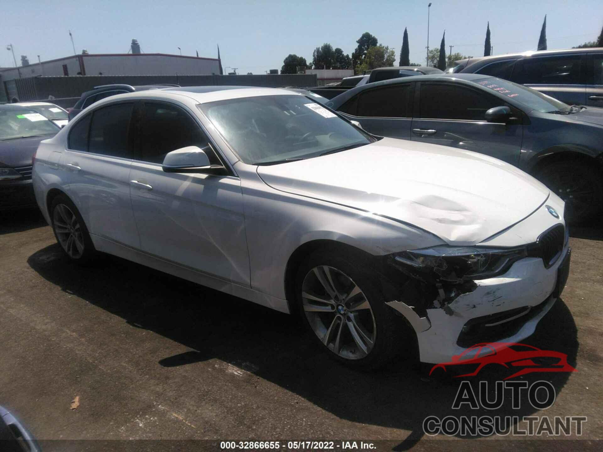 BMW 3 SERIES 2017 - WBA8B9C51HK675989