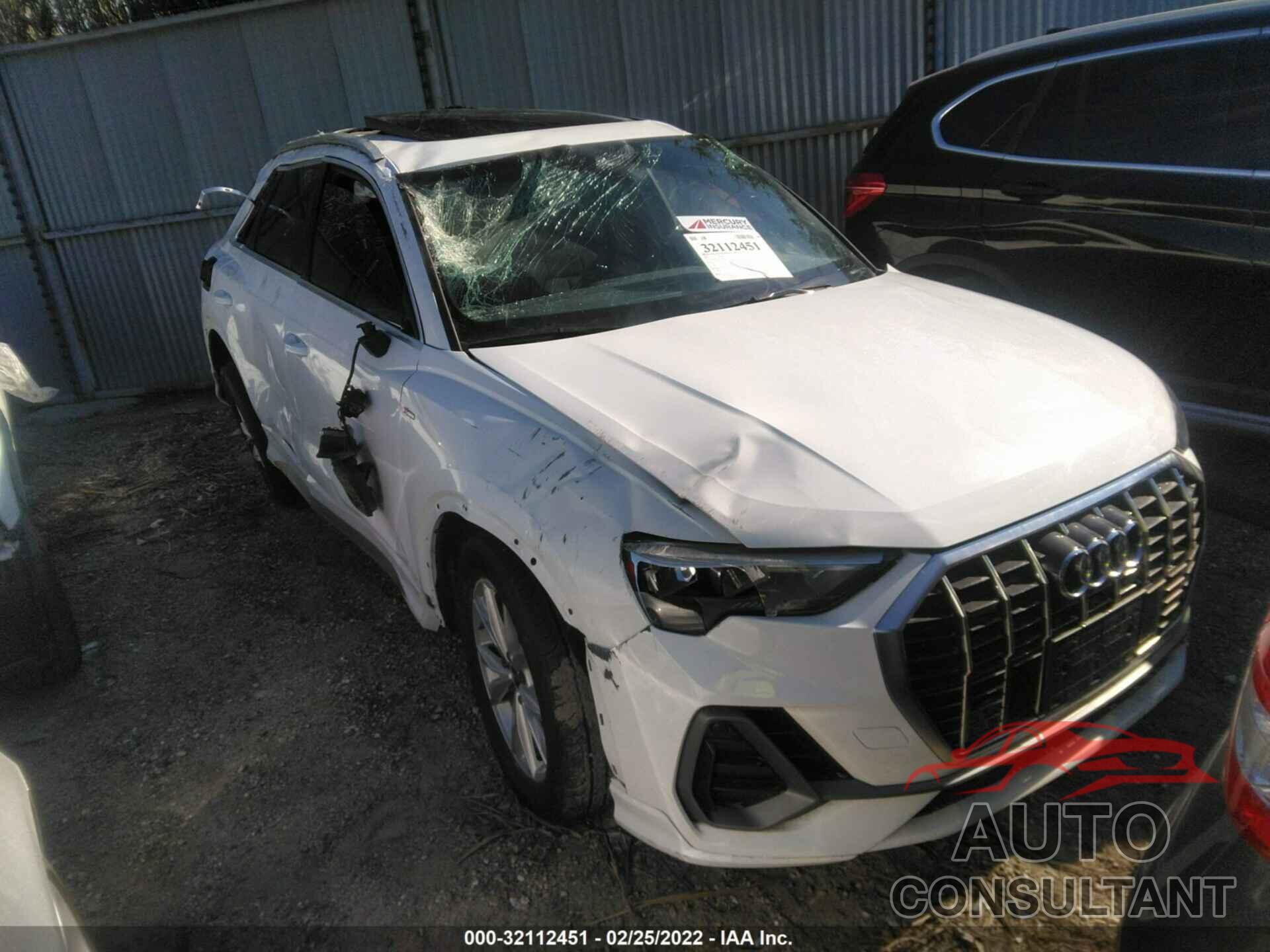 AUDI Q3 2021 - WA1DECF32M1037535