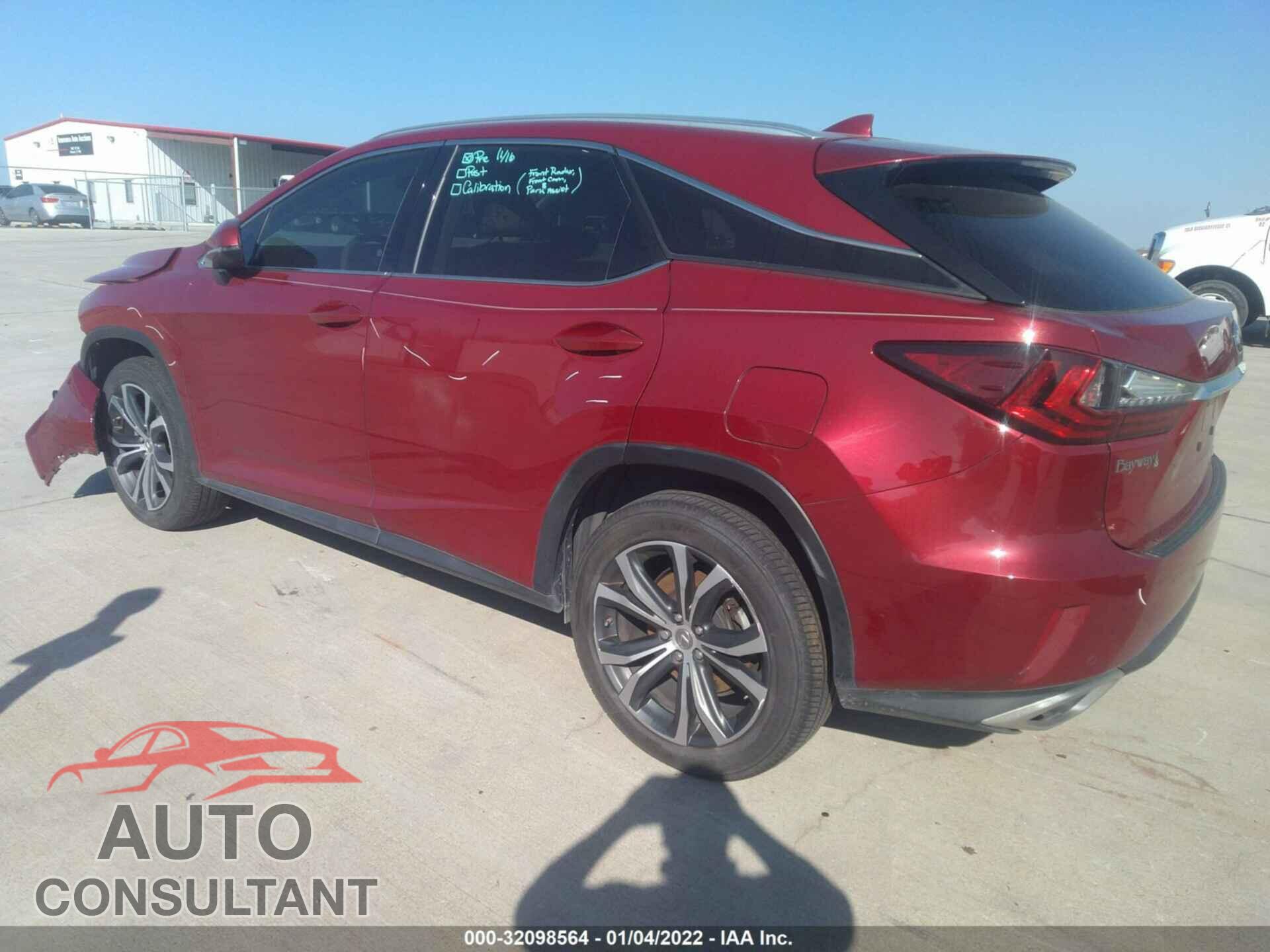LEXUS RX 2017 - 2T2ZZMCA1HC076543