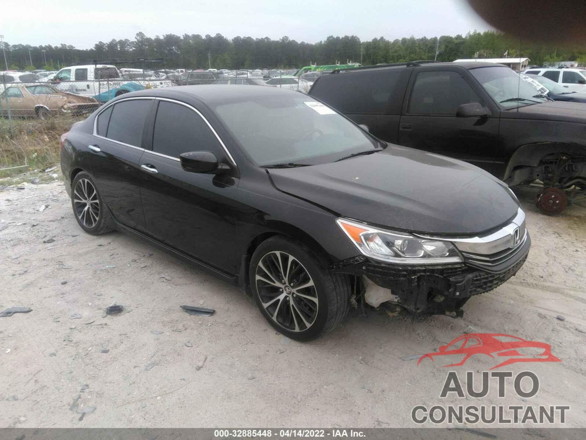 HONDA ACCORD SEDAN 2016 - 1HGCR2F52GA015090