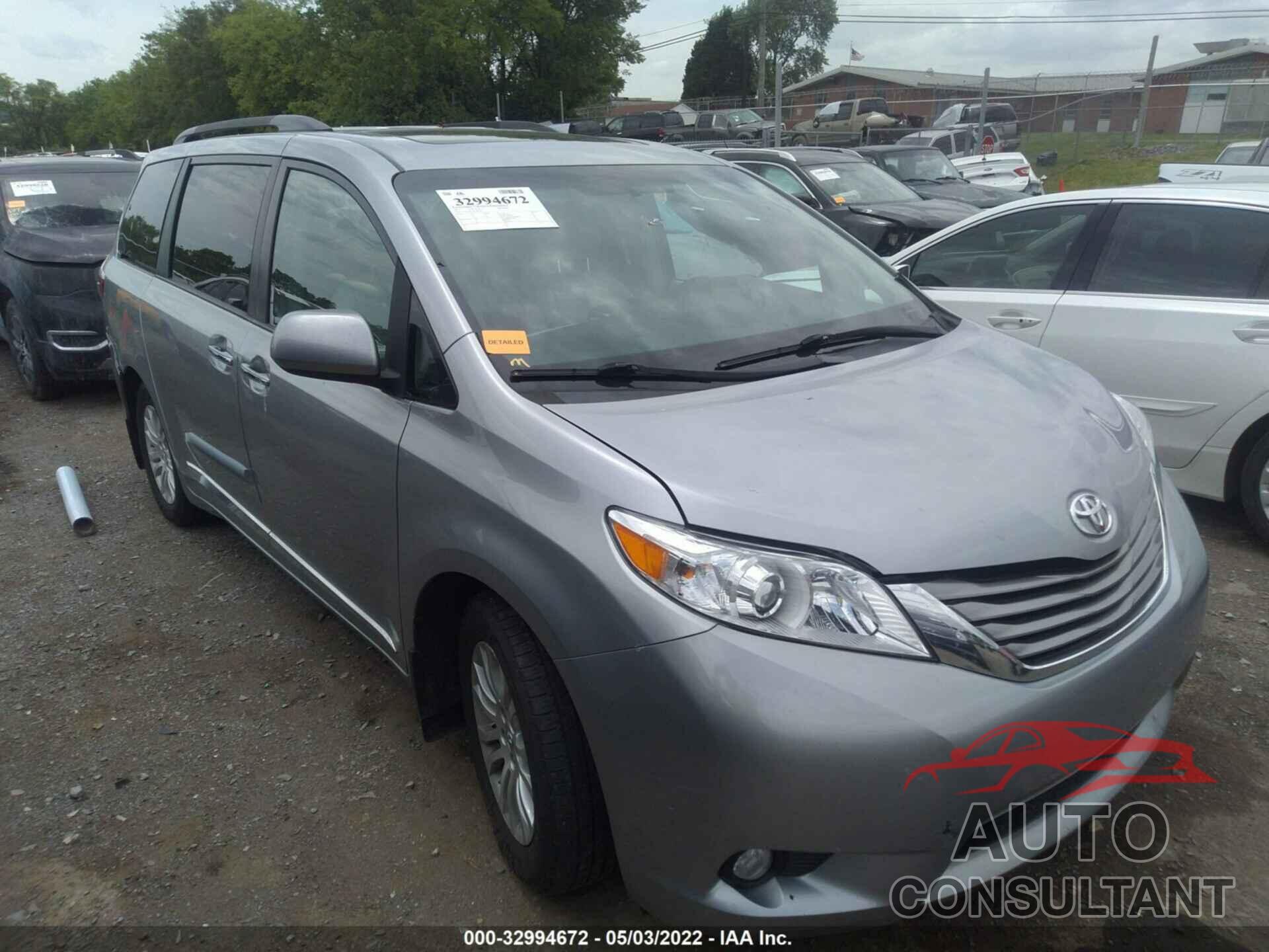 TOYOTA SIENNA 2017 - 5TDYZ3DC8HS897835