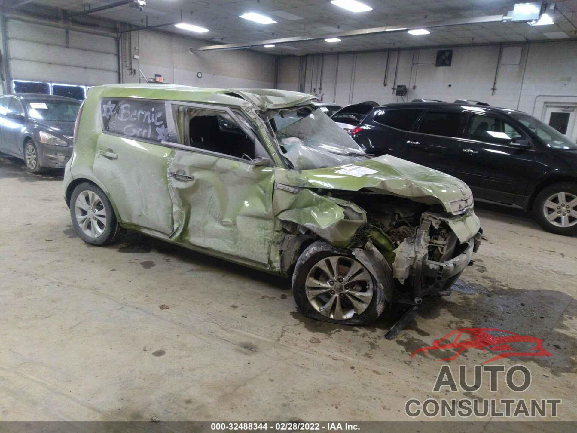 KIA SOUL 2016 - KNDJP3A52G7818410