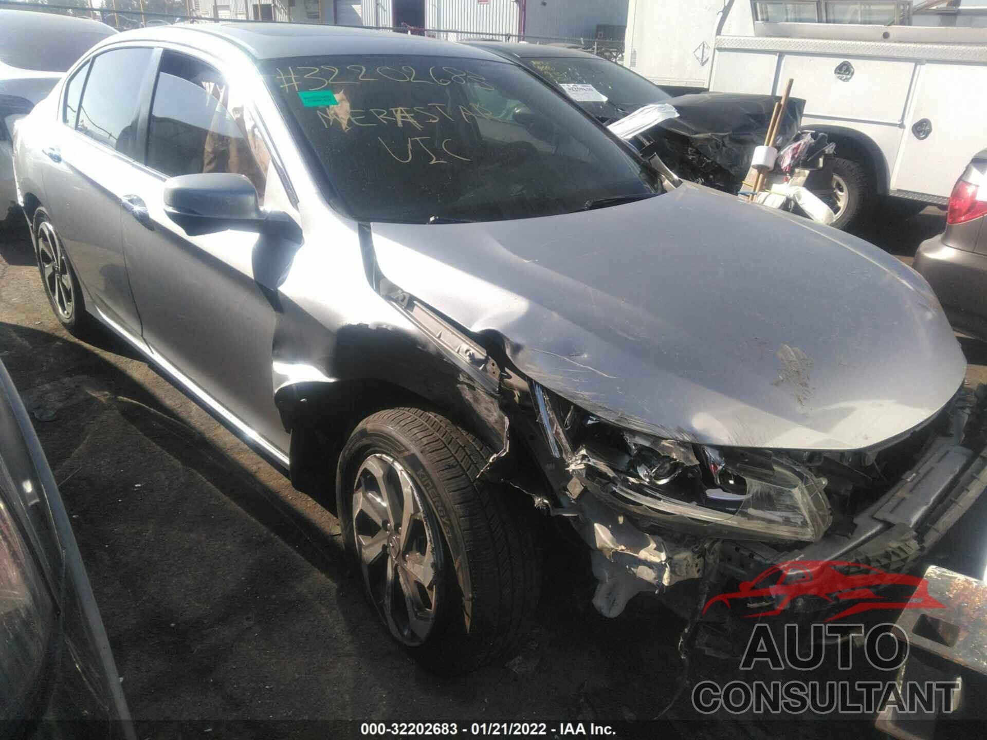 HONDA ACCORD SEDAN 2017 - 1HGCR2F78HA151775