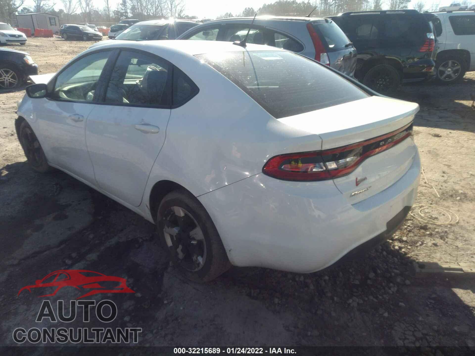 DODGE DART 2016 - 1C3CDFBB1GD629972