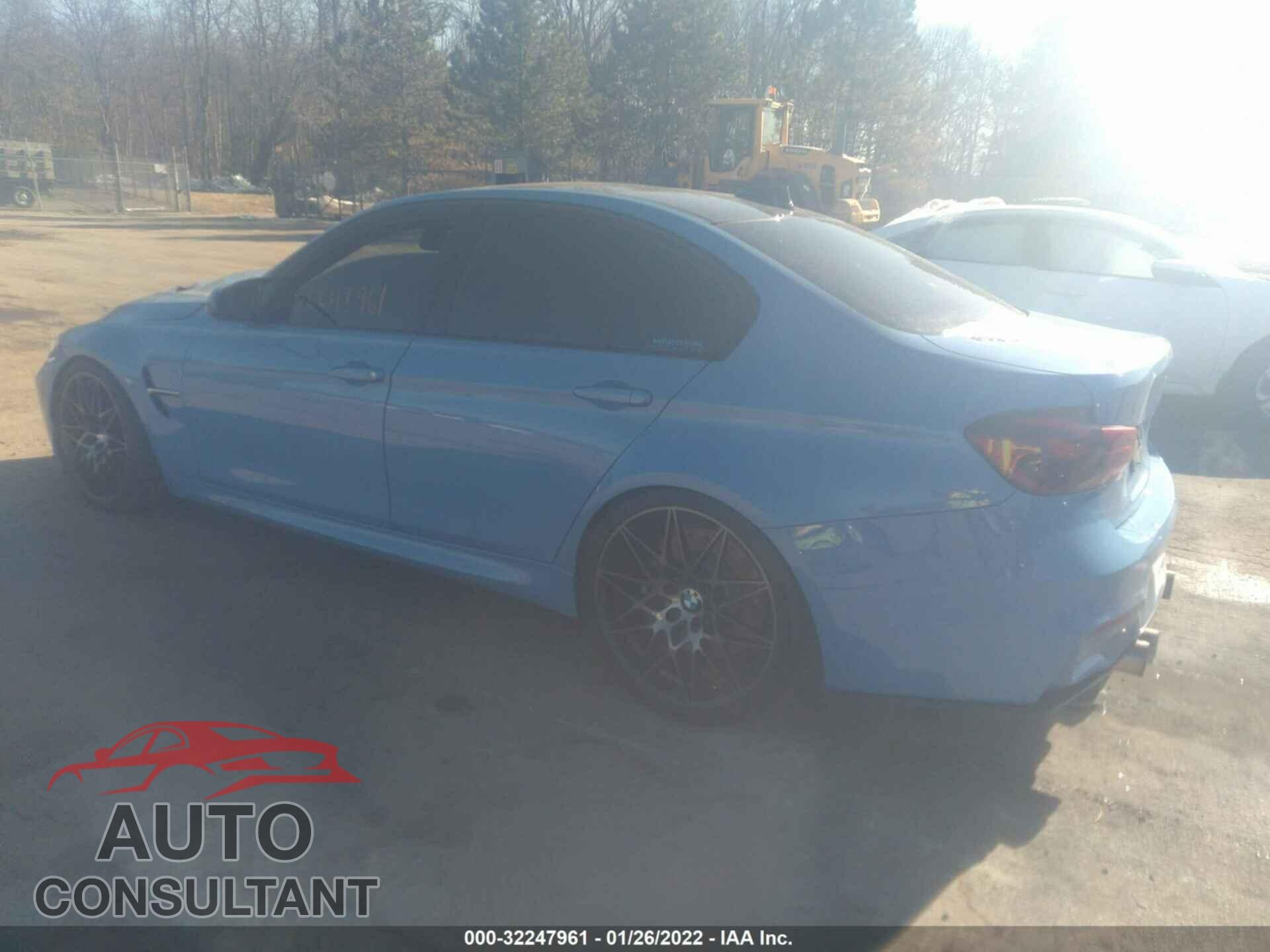BMW M3 2017 - WBS8M9C53H5G84183