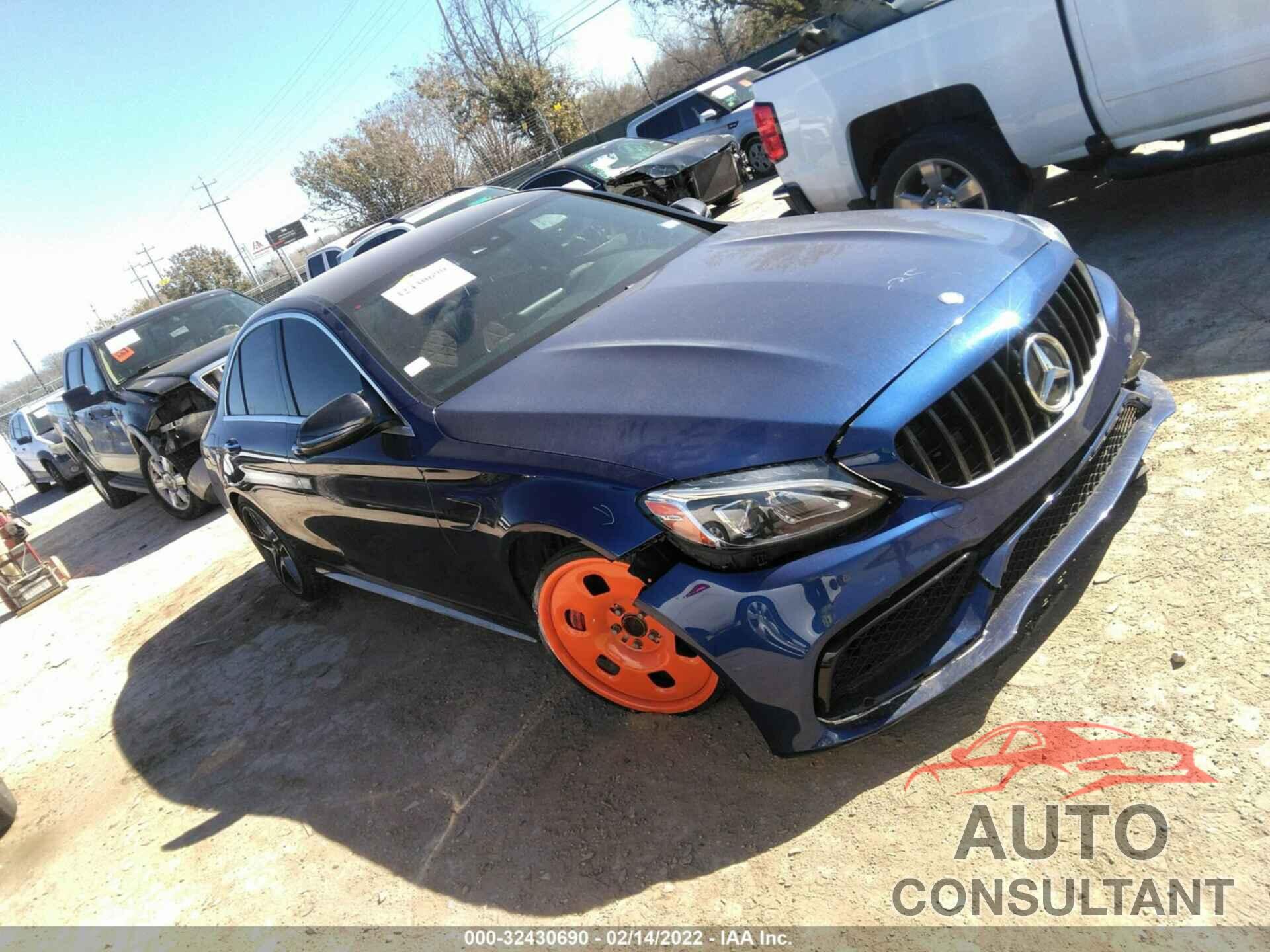 MERCEDES-BENZ C-CLASS 2017 - 55SWF8HB9HU204322