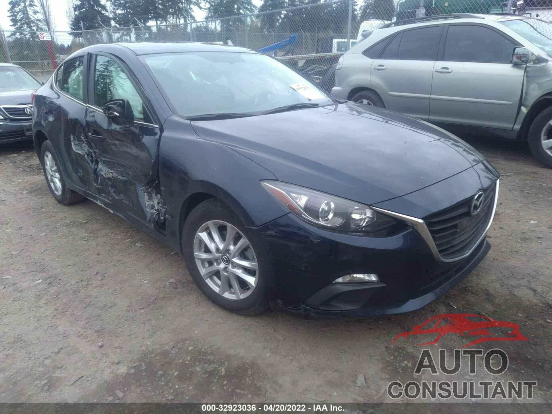 MAZDA MAZDA3 2016 - 3MZBM1U71GM311113