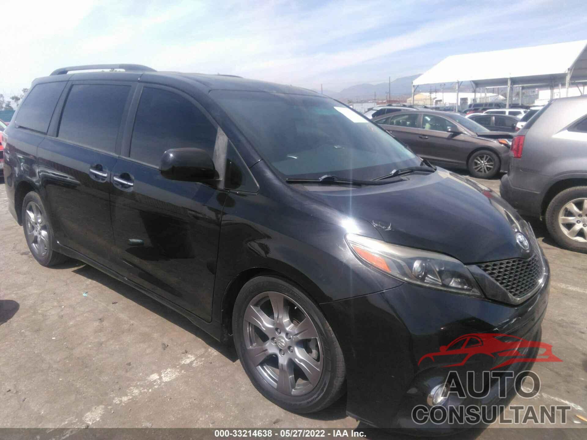 TOYOTA SIENNA 2017 - 5TDXZ3DC4HS832041