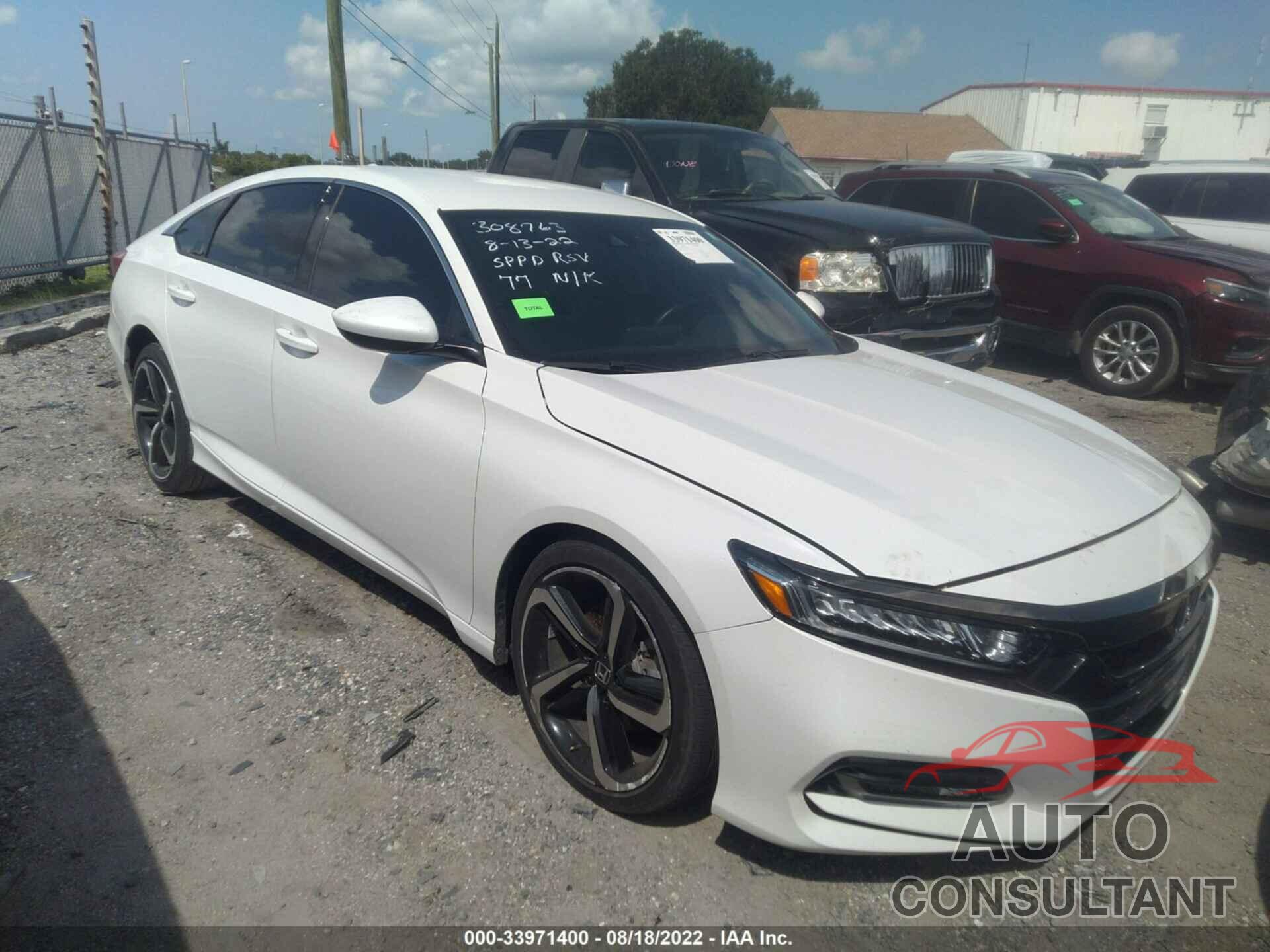 HONDA ACCORD SEDAN 2020 - 1HGCV1F30LA023042