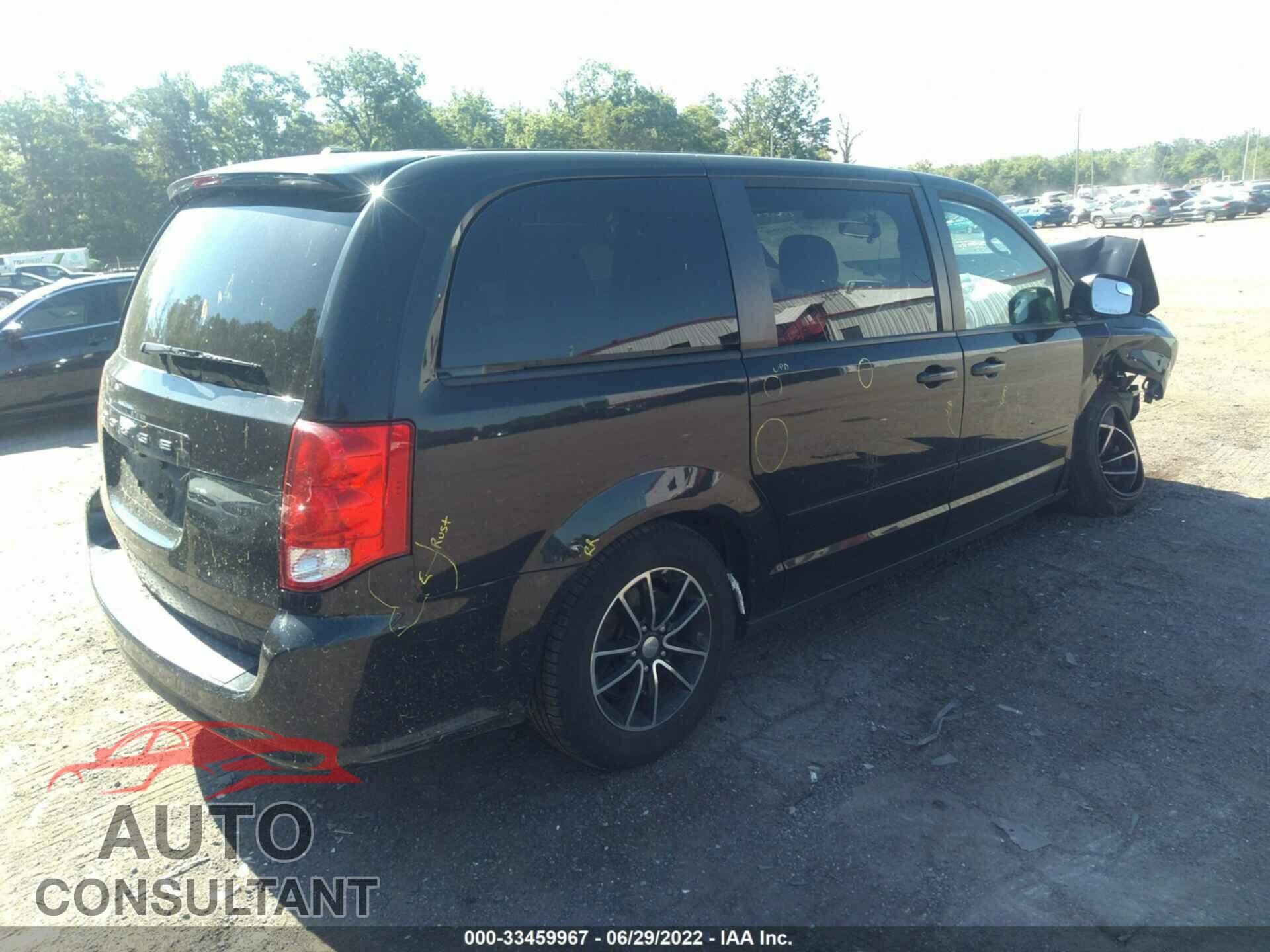 DODGE GRAND CARAVAN 2016 - 2C4RDGCG1GR363176