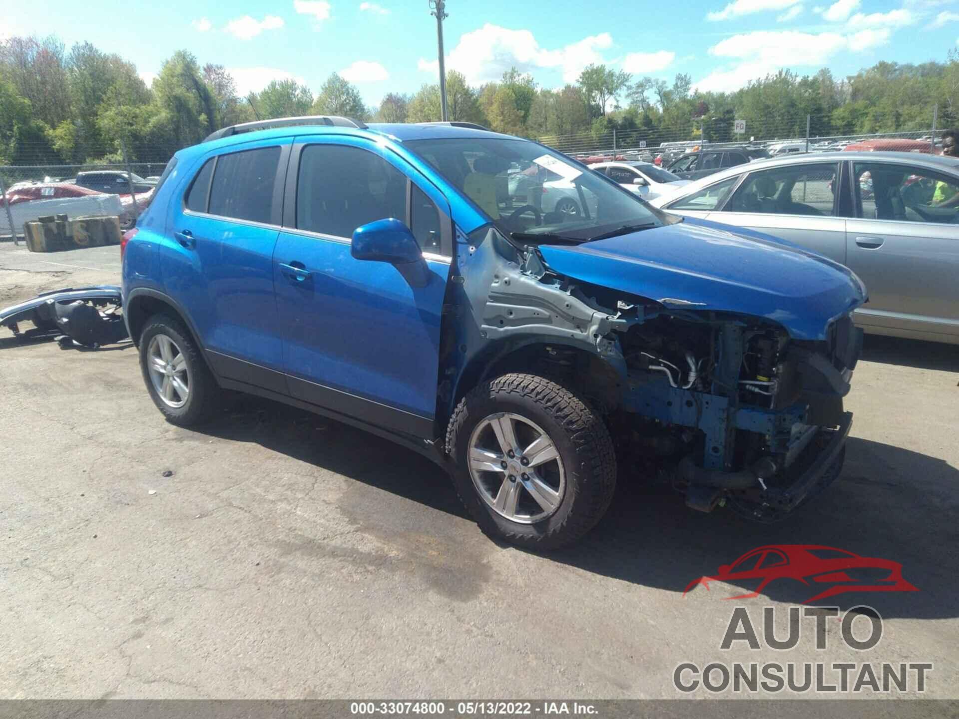 CHEVROLET TRAX 2016 - KL7CJPSB7GB650635