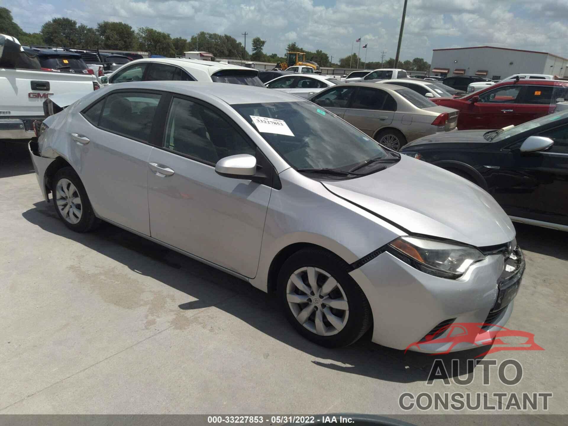 TOYOTA COROLLA 2016 - 2T1BURHE6GC706102