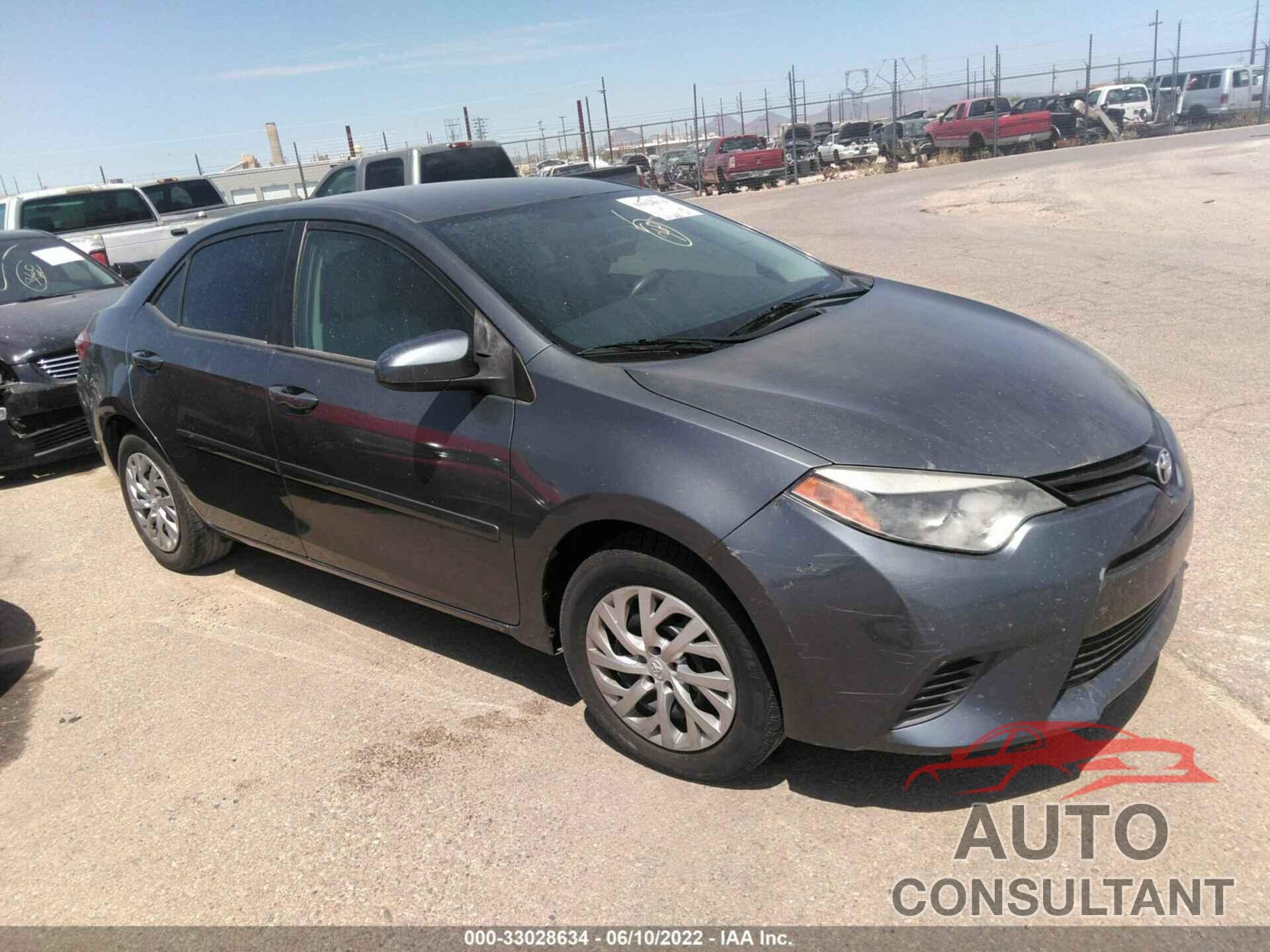 TOYOTA COROLLA 2016 - 2T1BURHE8GC690081