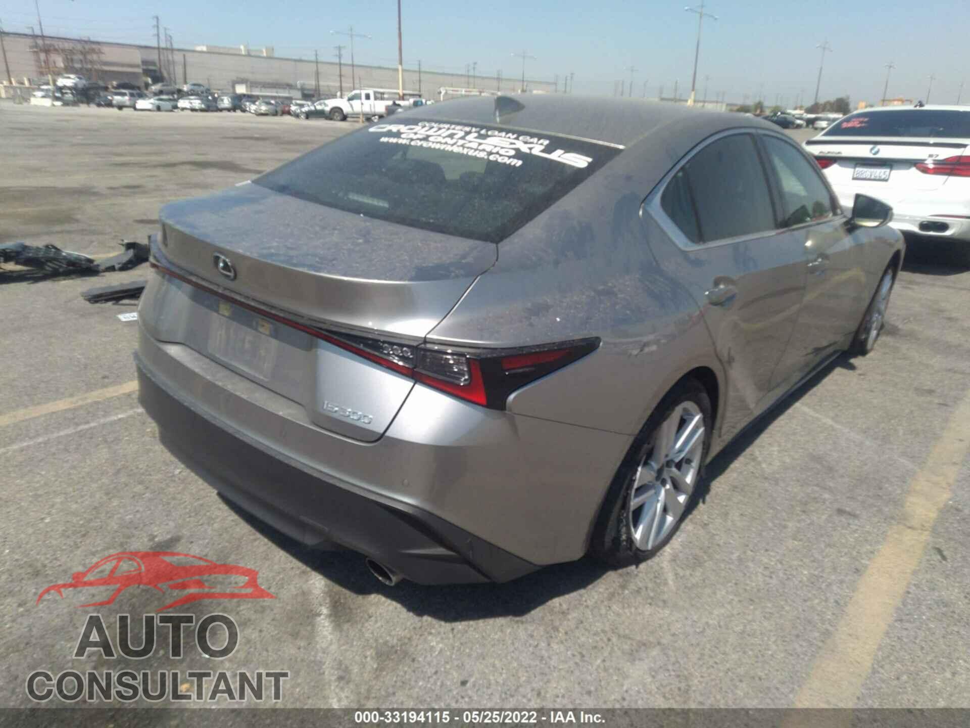 LEXUS IS 2021 - JTHCA1D28M5115089