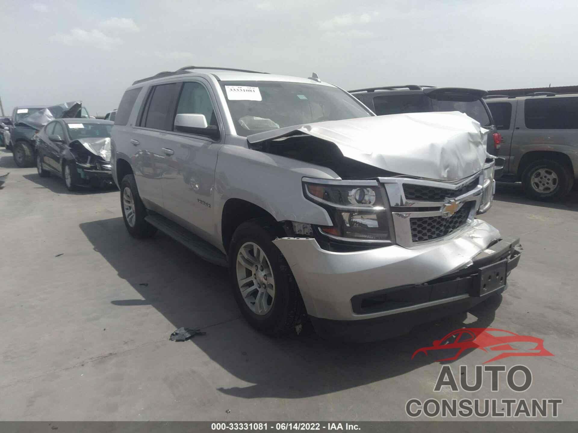 CHEVROLET TAHOE 2016 - 1GNSCBKC8GR384514