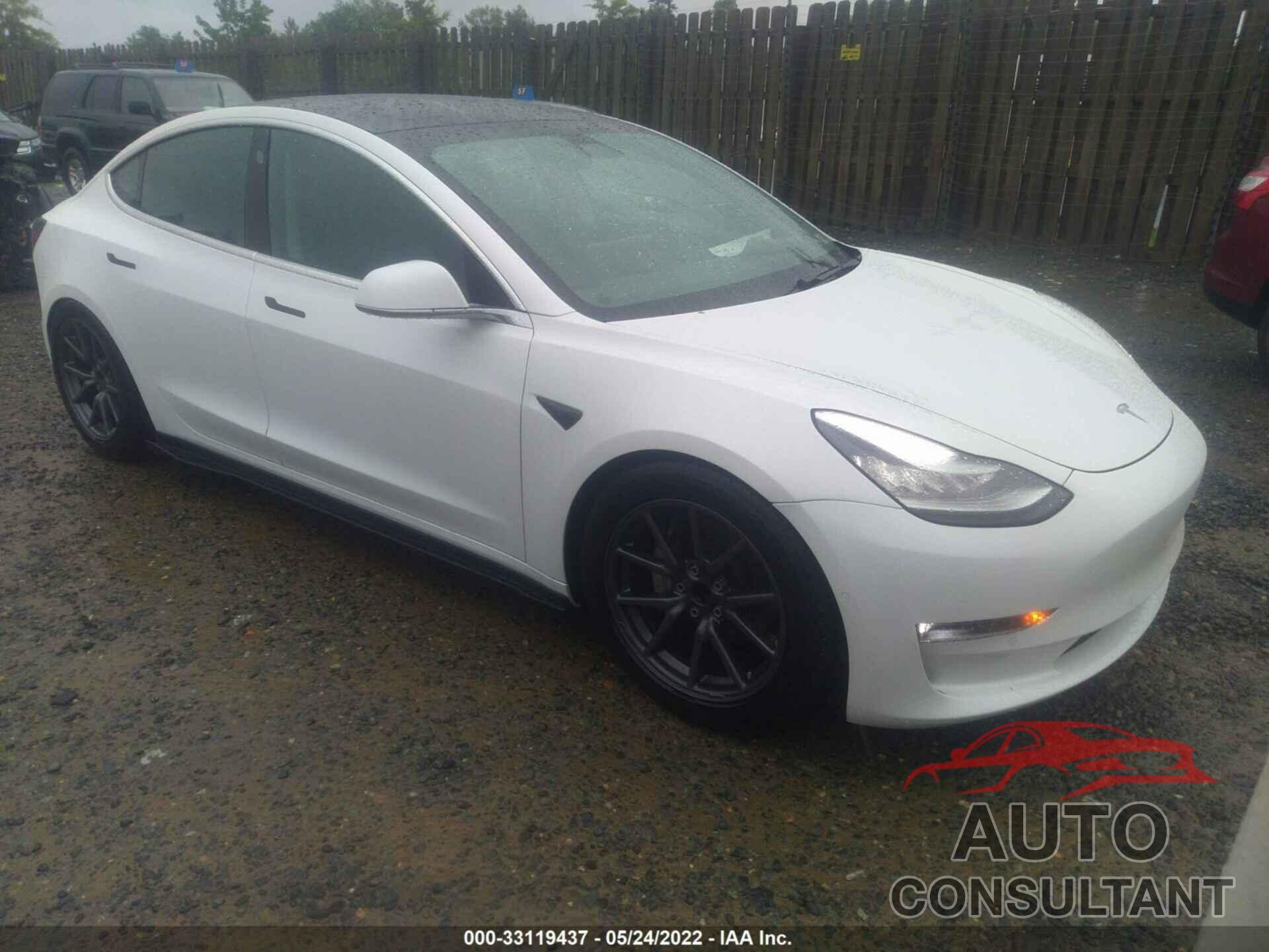 TESLA MODEL 3 2019 - 5YJ3E1EA2KF483727