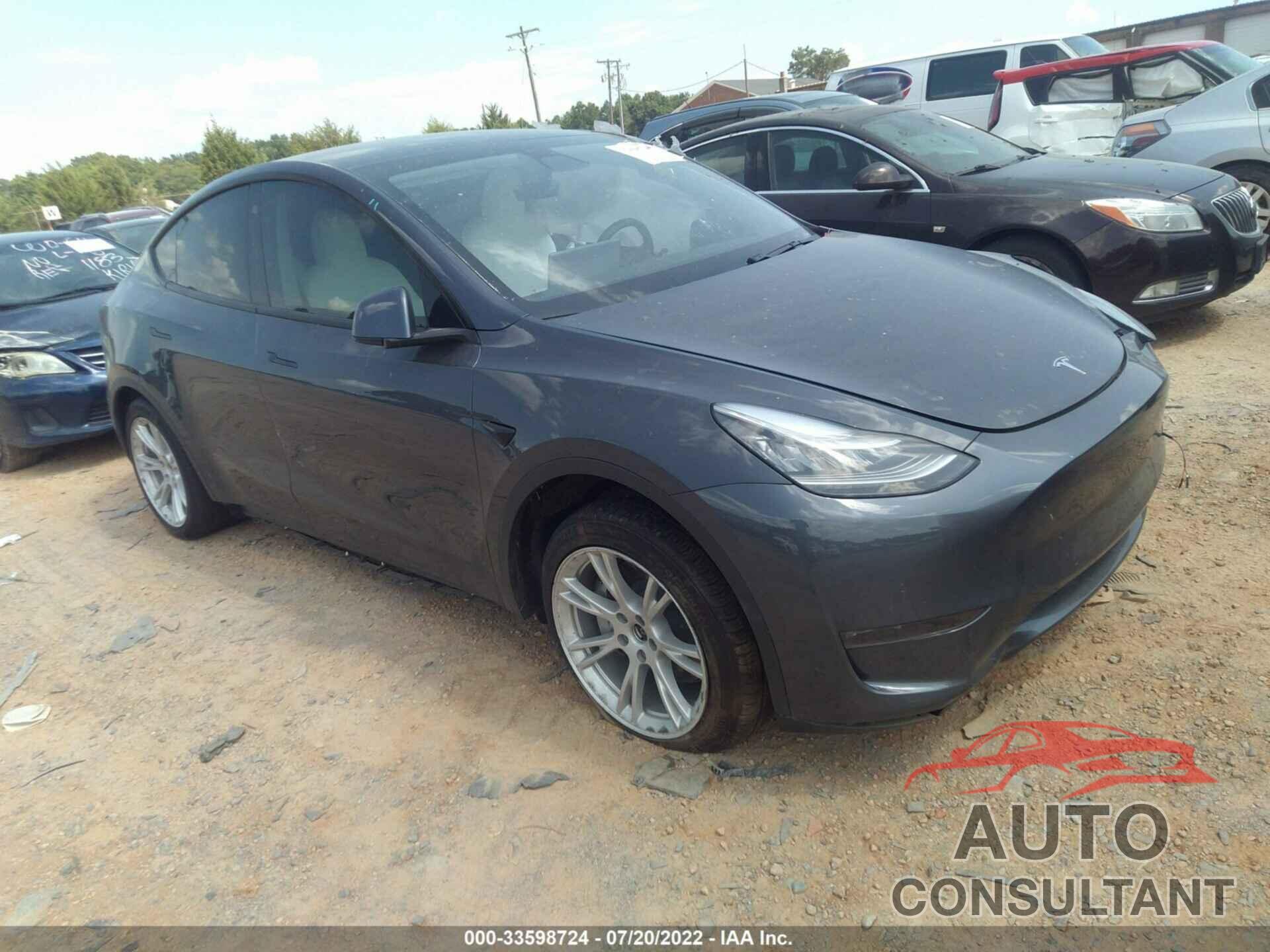 TESLA MODEL Y 2021 - 5YJYGDEE6MF075920