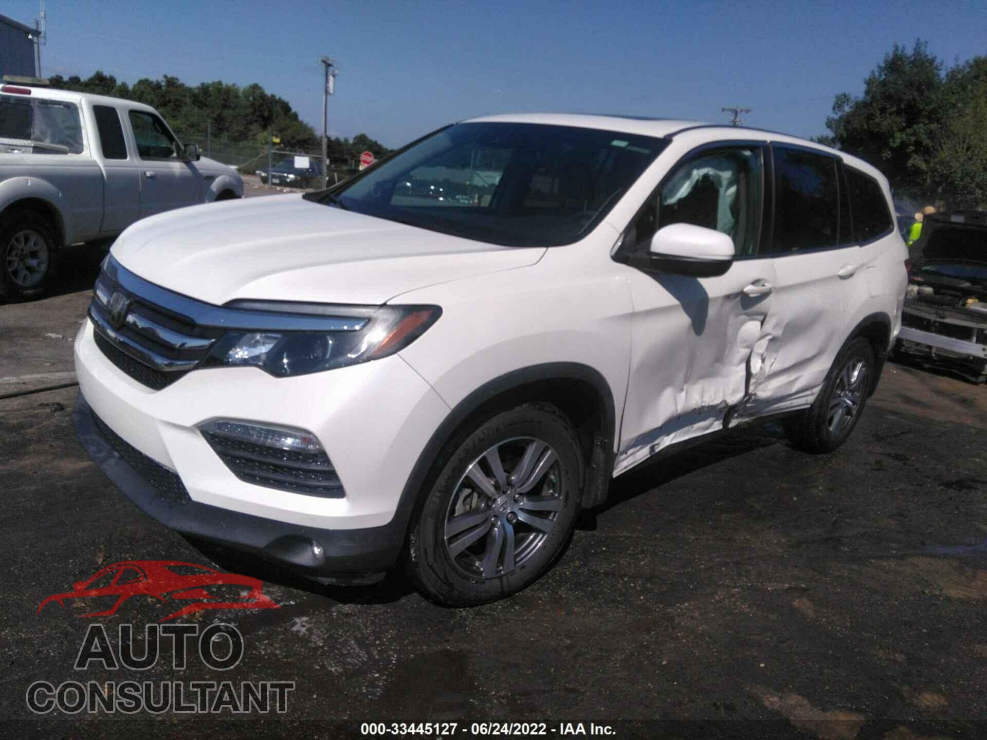 HONDA PILOT 2017 - 5FNYF5H60HB039398