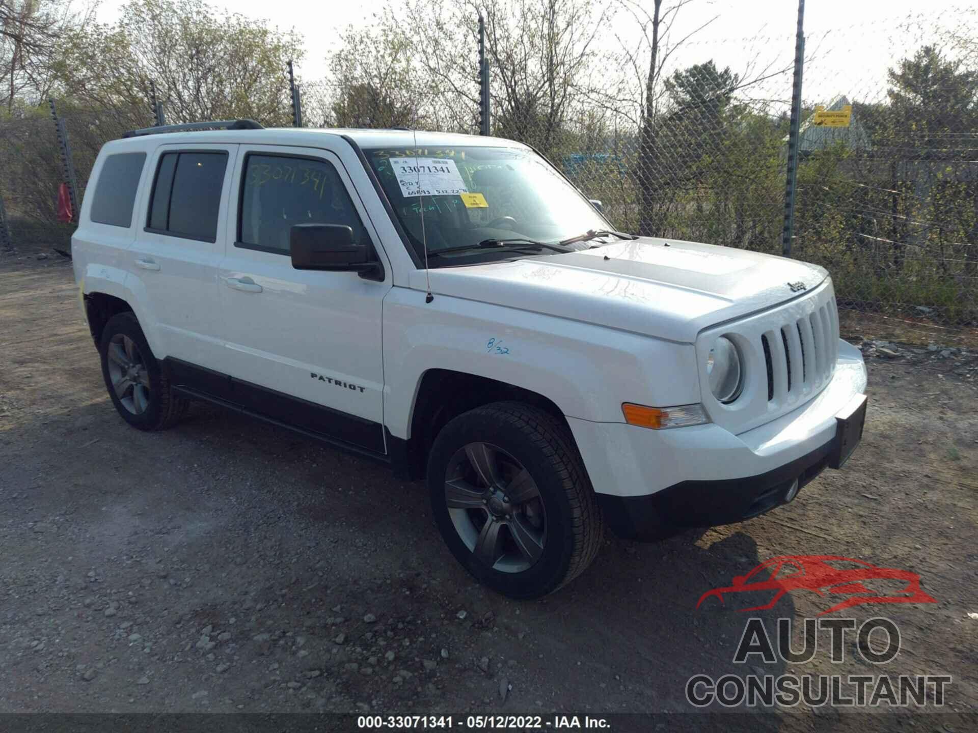 JEEP PATRIOT 2016 - 1C4NJPBA8GD715998