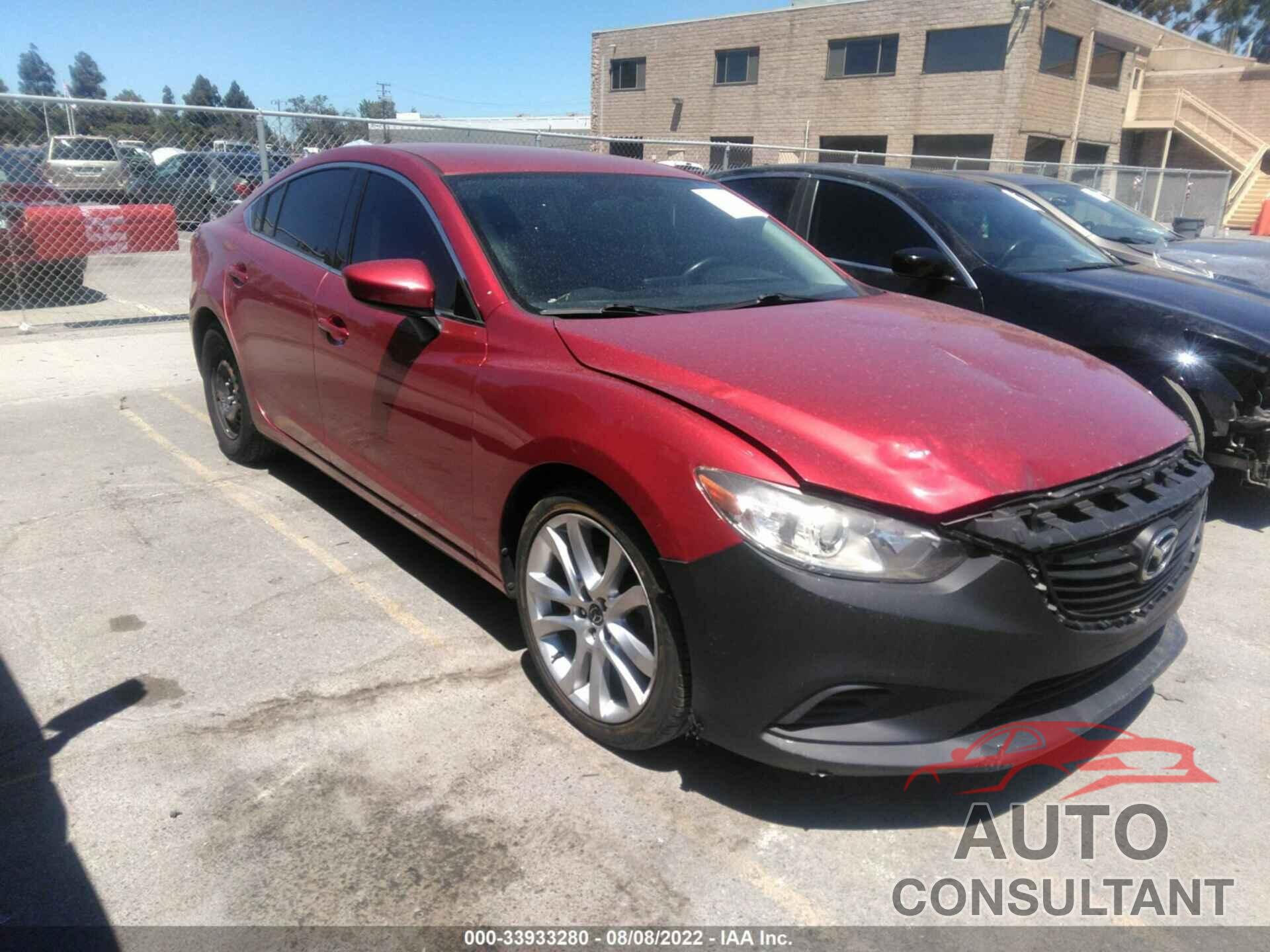 MAZDA MAZDA6 2016 - JM1GJ1V57G1465563