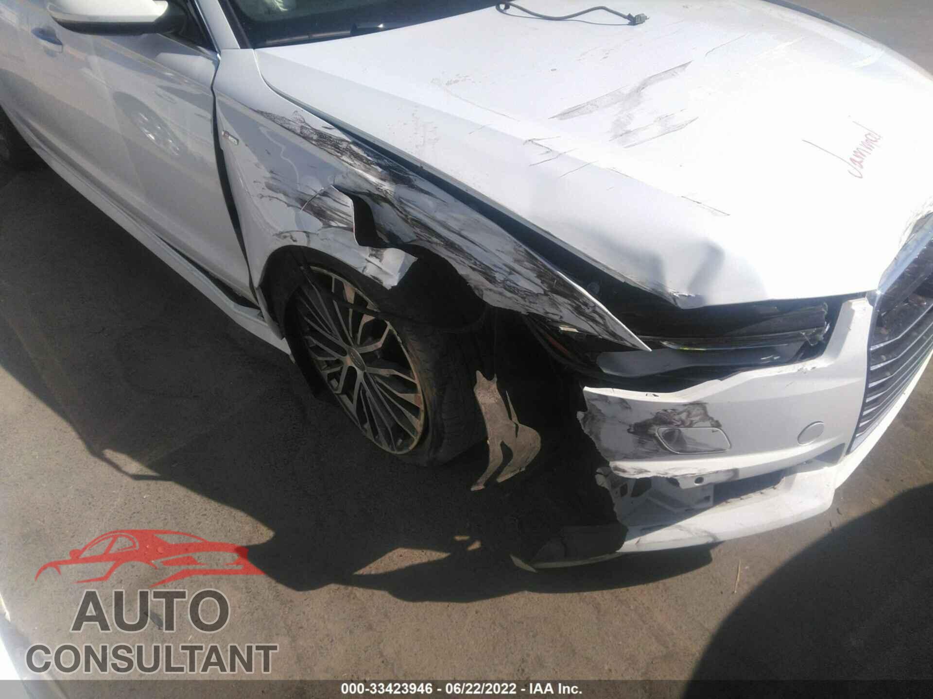 AUDI A6 2017 - WAUG8AFC5HN109788