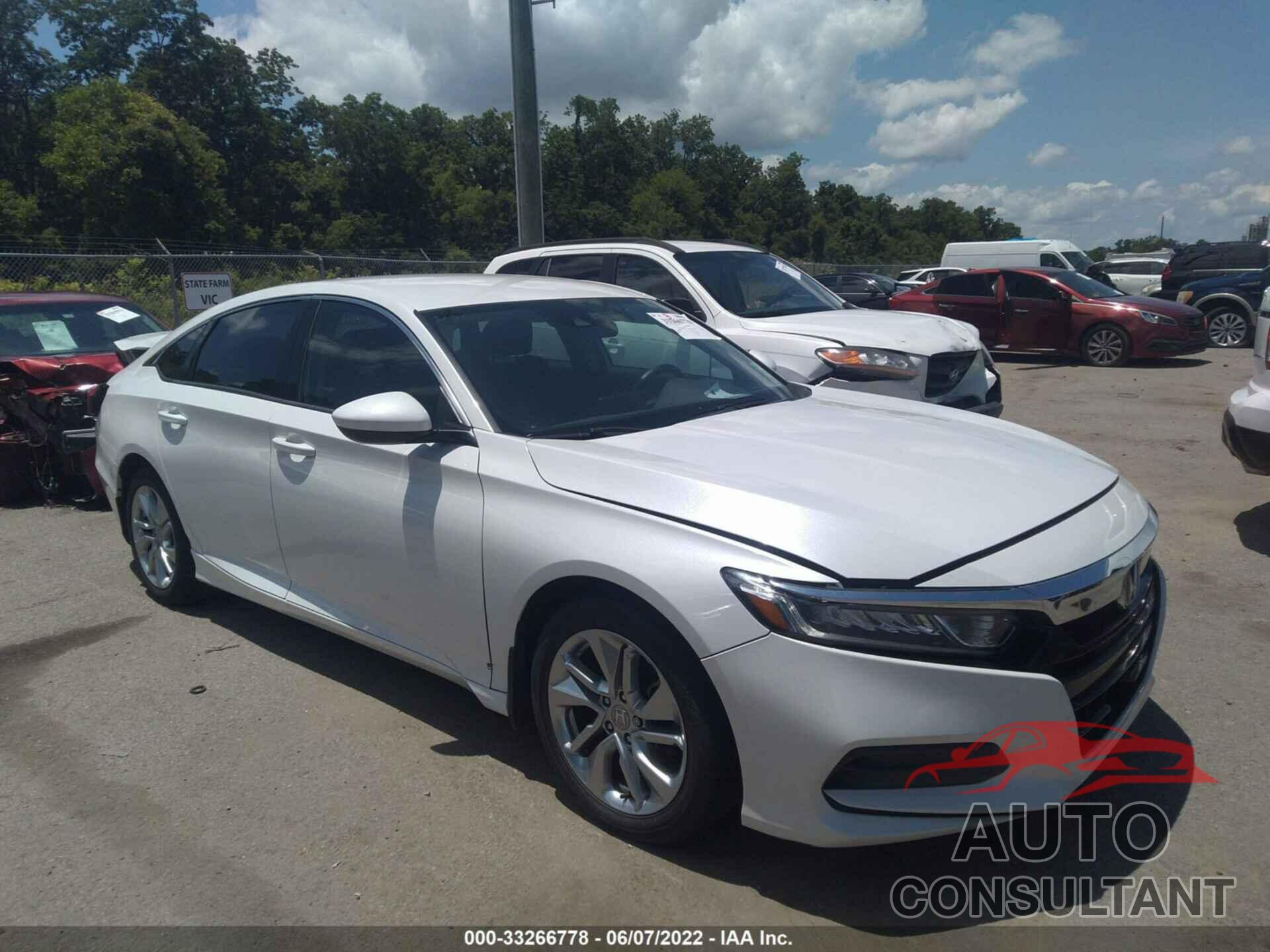 HONDA ACCORD SEDAN 2018 - 1HGCV1F13JA070769