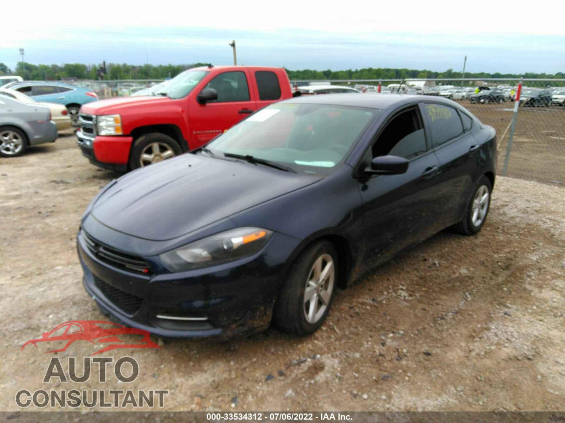 DODGE DART 2016 - 1C3CDFBB9GD660905