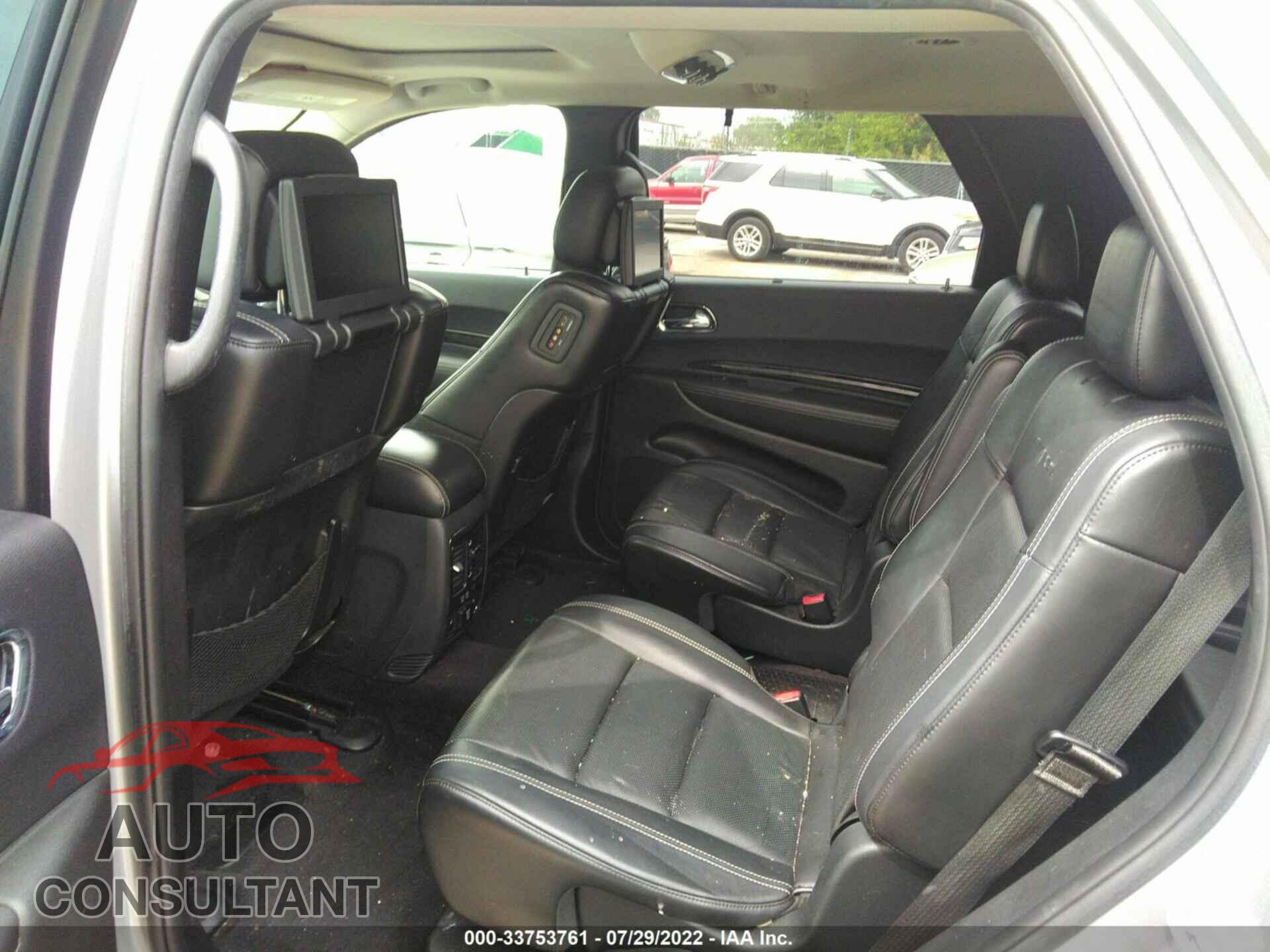 DODGE DURANGO 2017 - 1C4RDJEG8HC737335