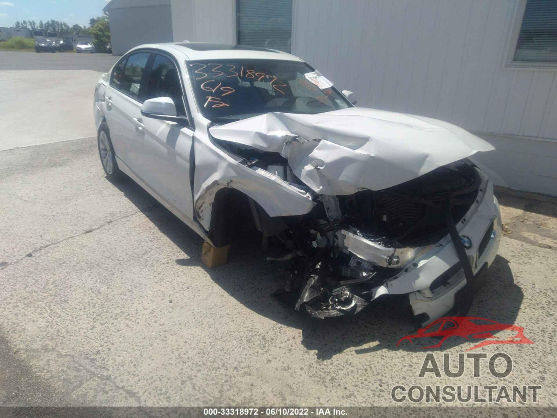 BMW 3 SERIES 2018 - WBA8A3C53JA489446