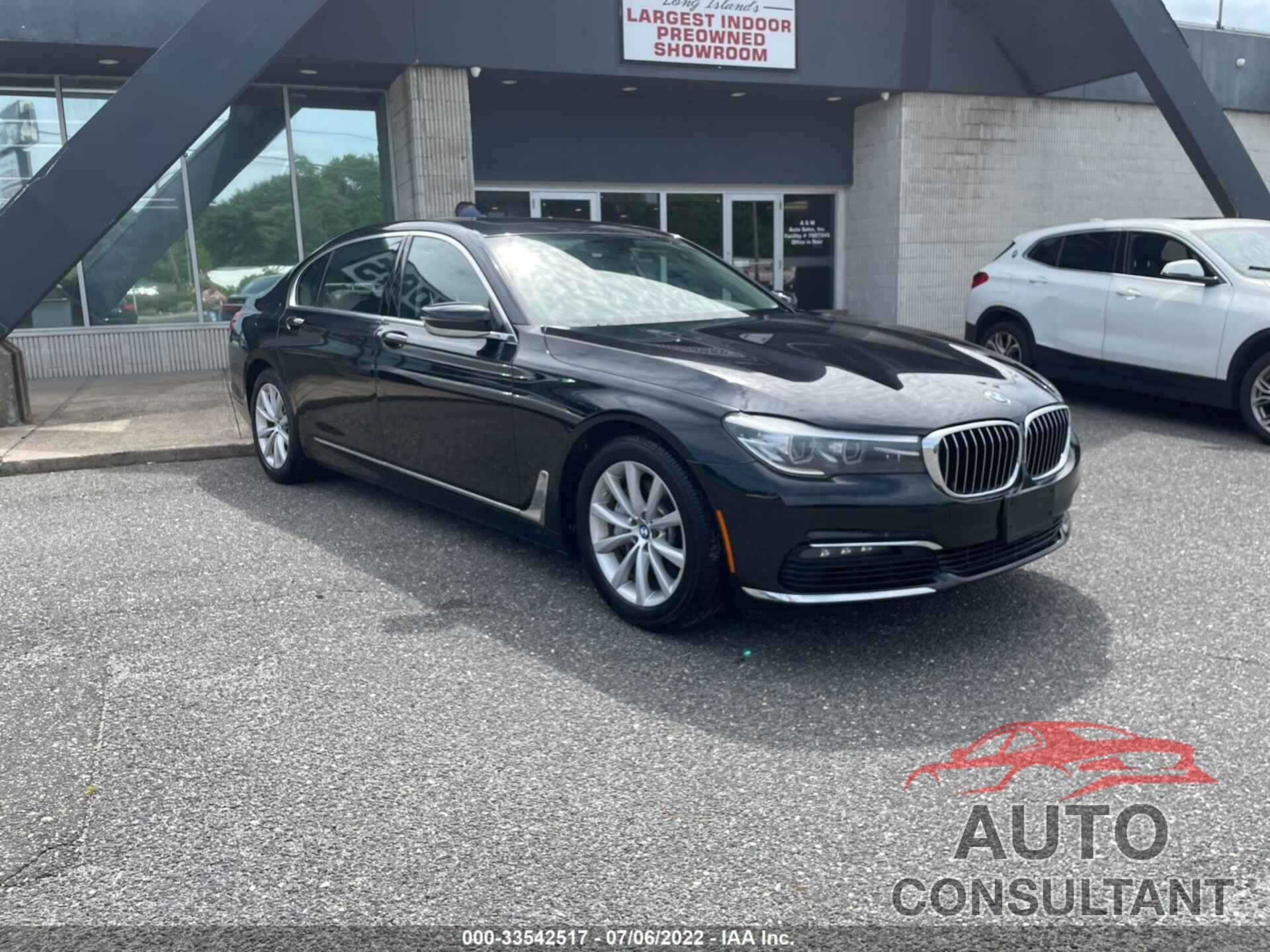 BMW 7 SERIES 2018 - WBA7E4C57JGV23438