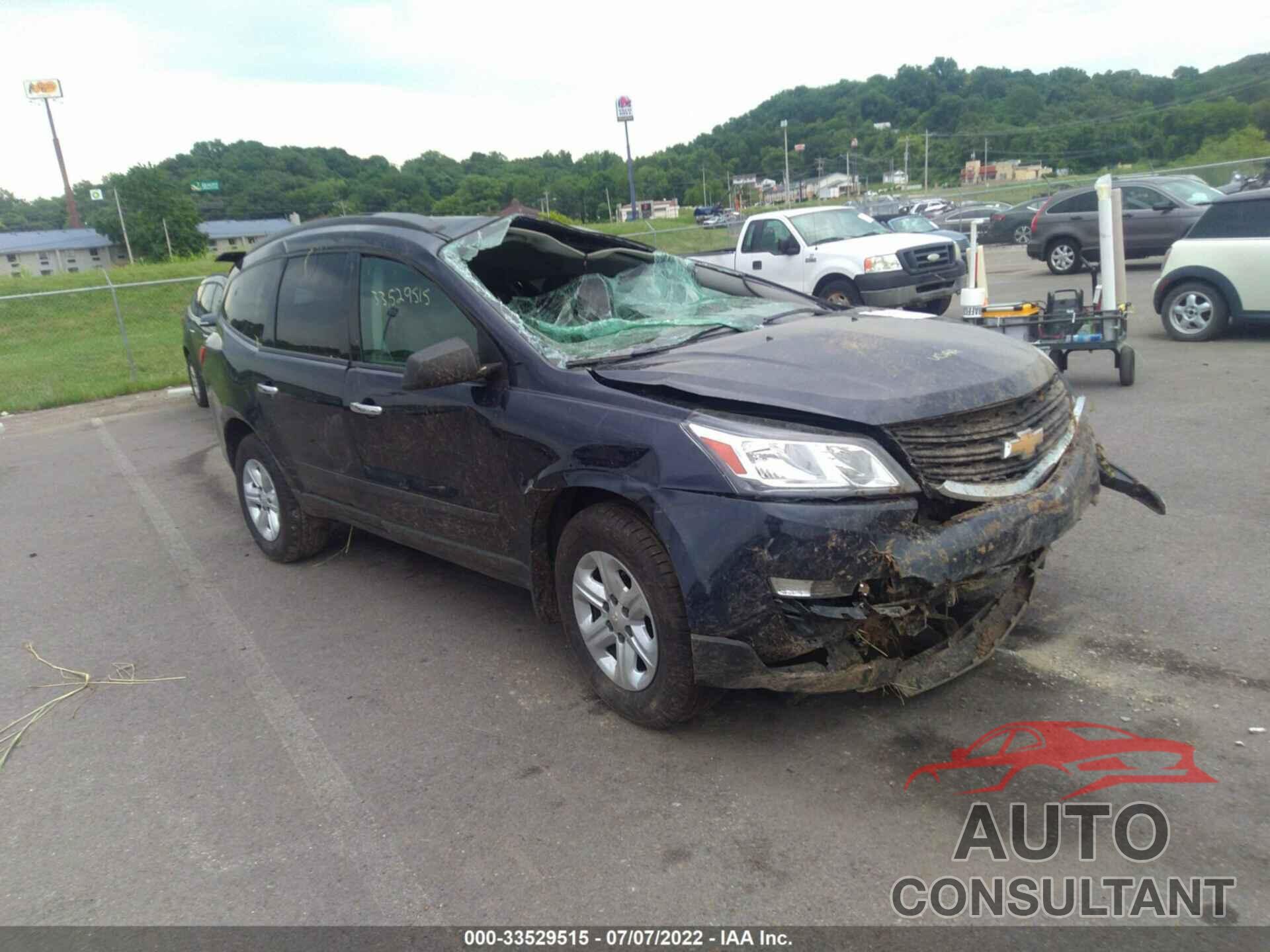 CHEVROLET TRAVERSE 2016 - 1GNKRFEDXGJ302940