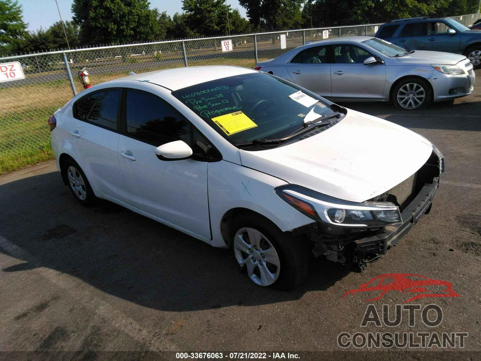 KIA FORTE 2017 - 3KPFK4A75HE080535