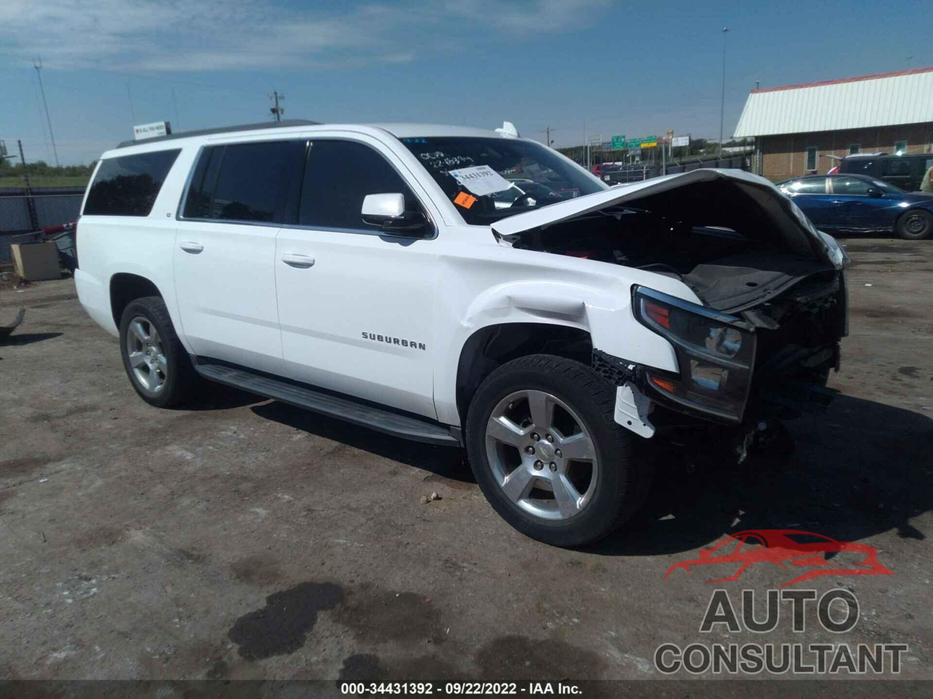 CHEVROLET SUBURBAN 2016 - 1GNSCHKC7GR354777