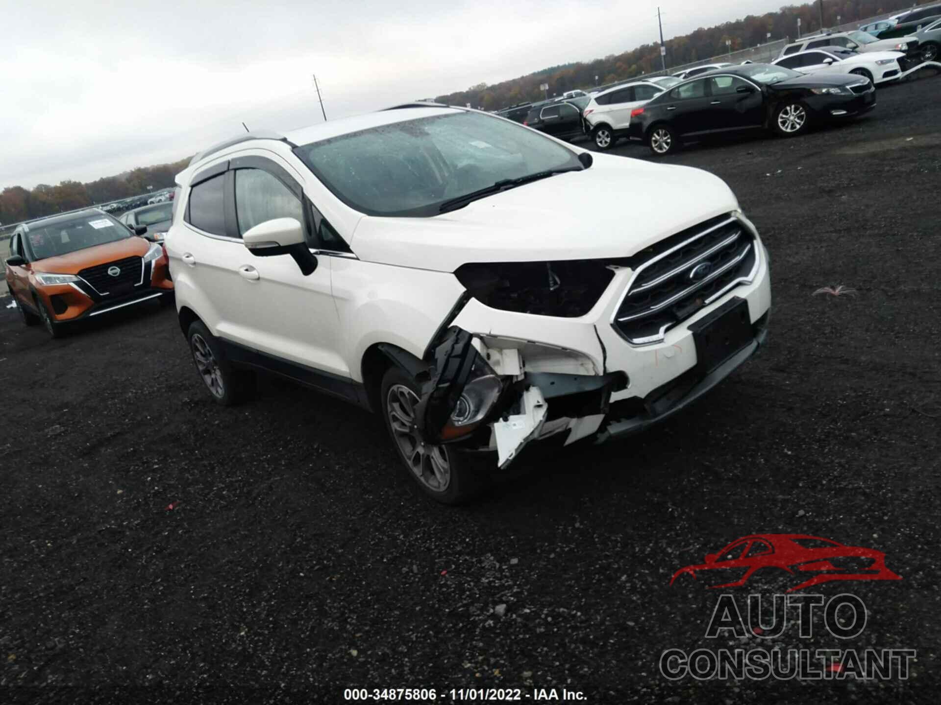 FORD ECOSPORT 2019 - MAJ6S3KL3KC285118