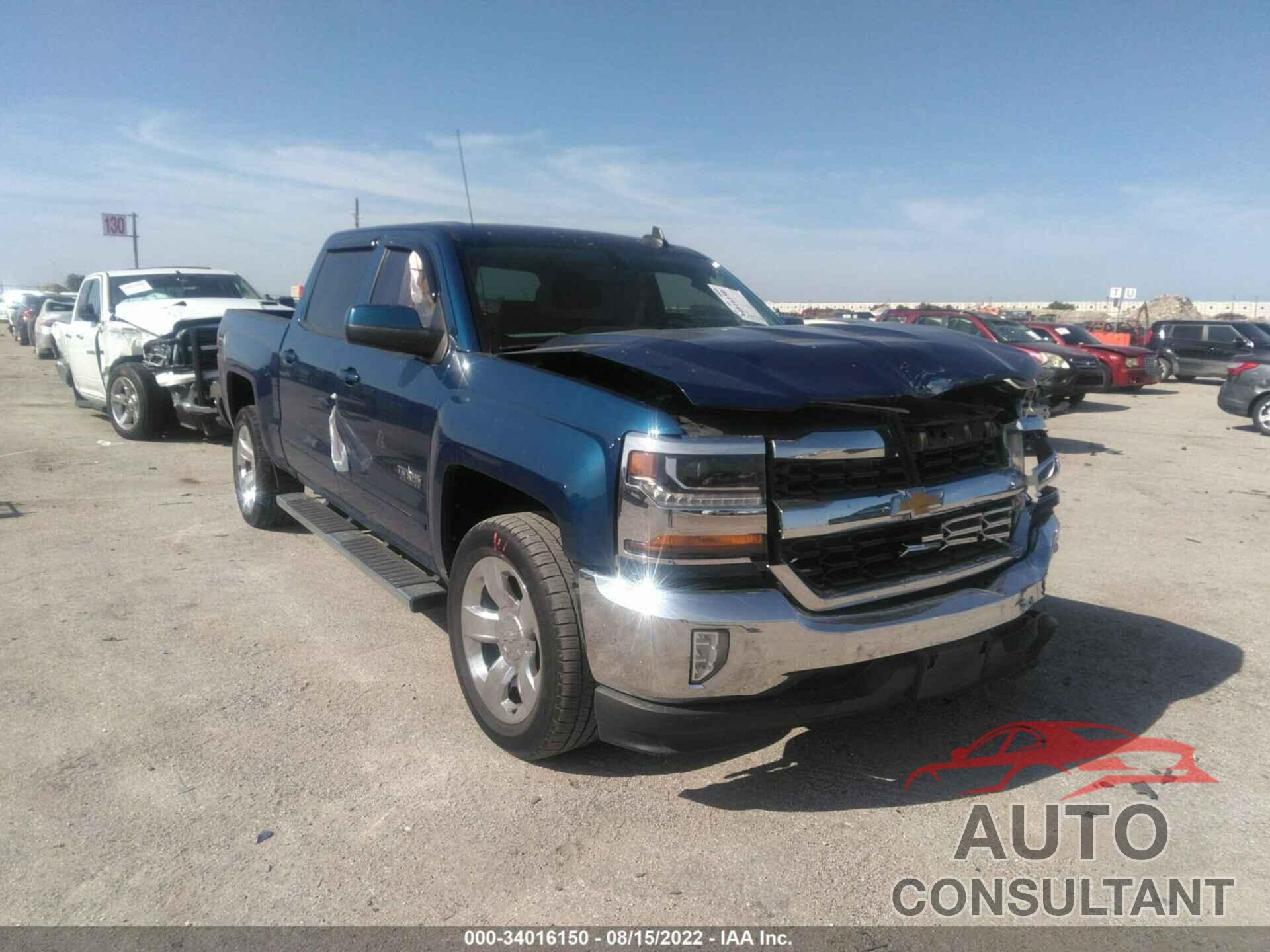 CHEVROLET SILVERADO 1500 2017 - 3GCPCREC4HG268277