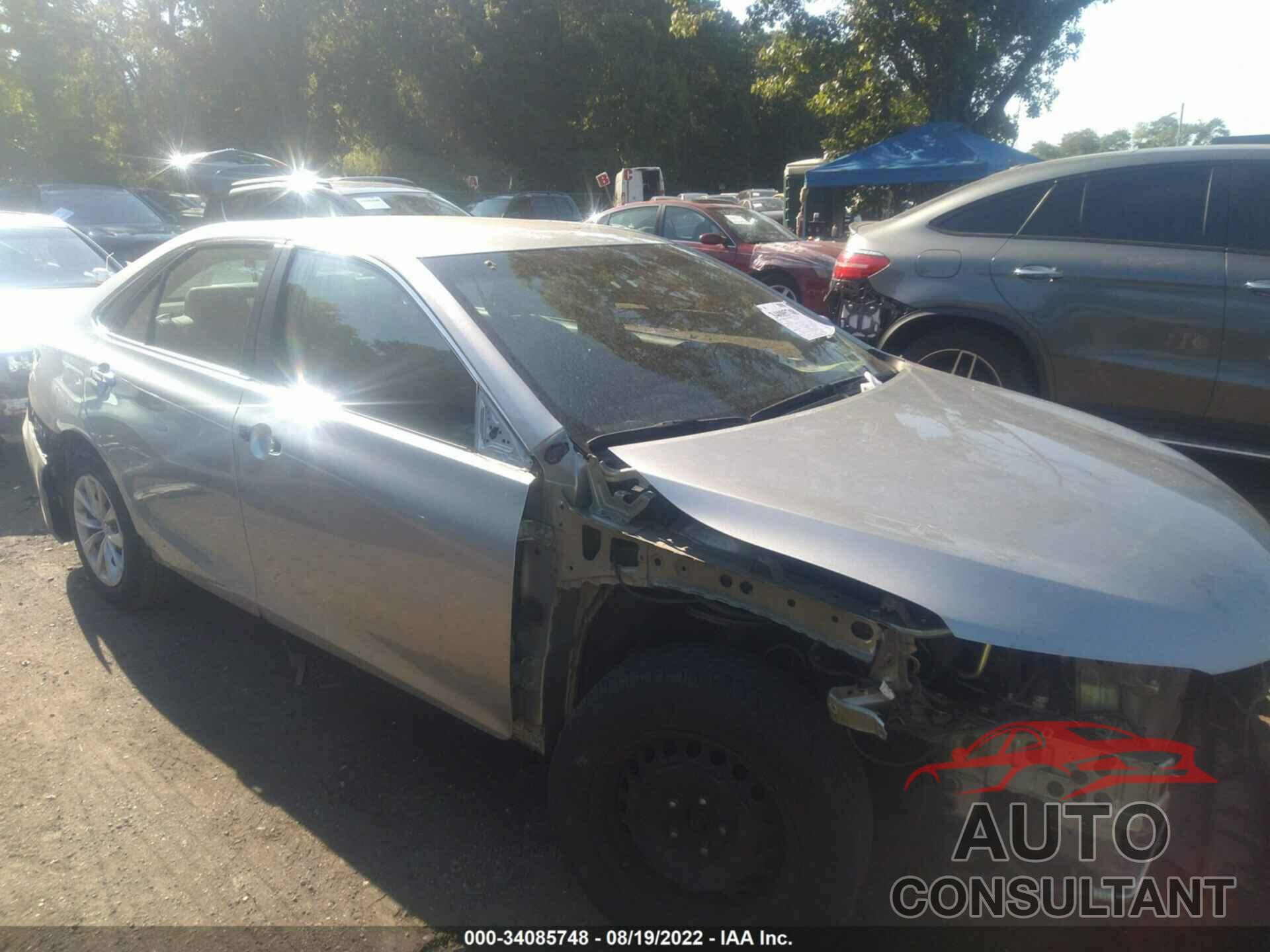 TOYOTA CAMRY 2016 - 4T4BF1FK7GR524904