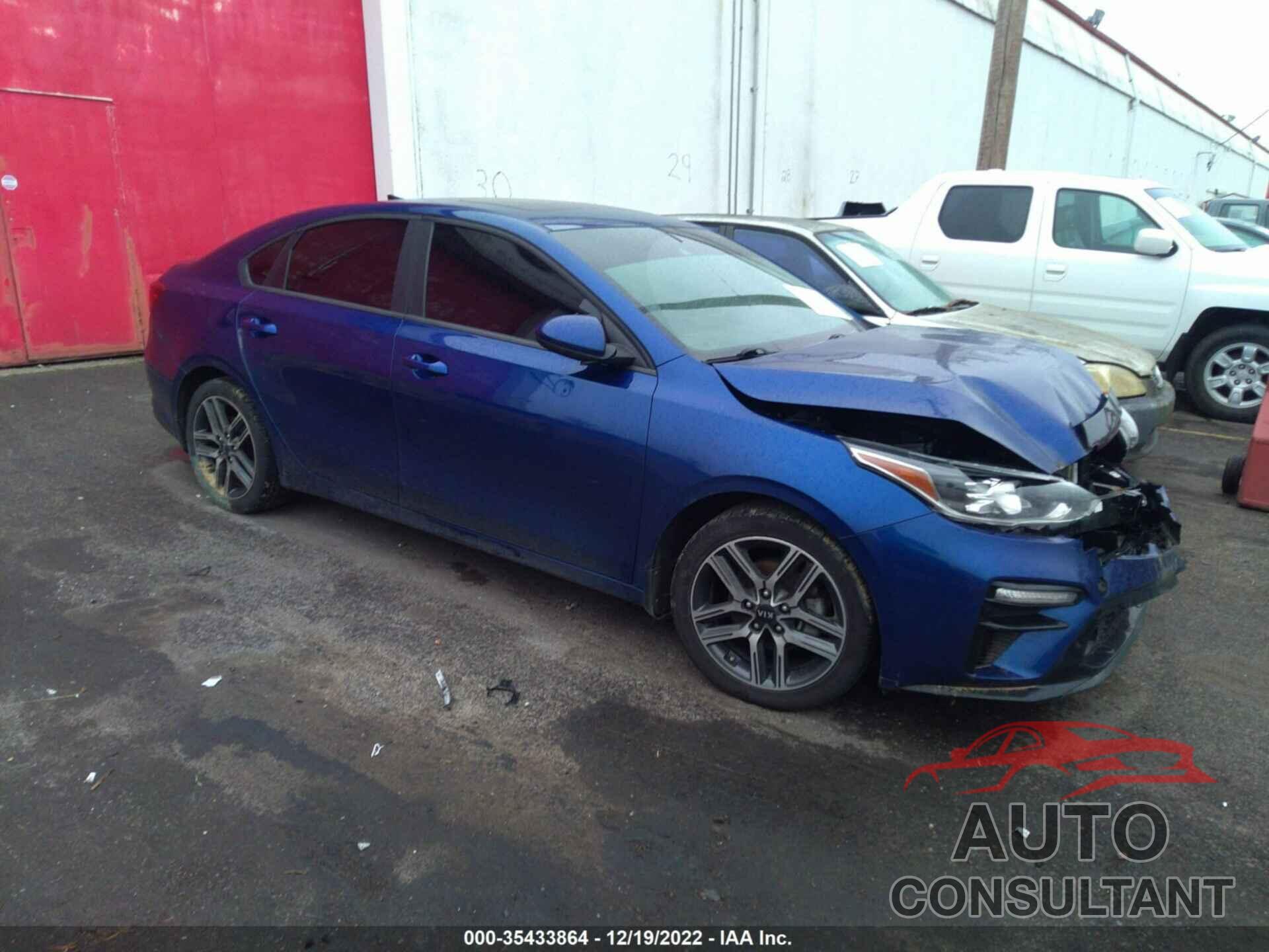 KIA FORTE 2019 - 3KPF34AD9KE050609