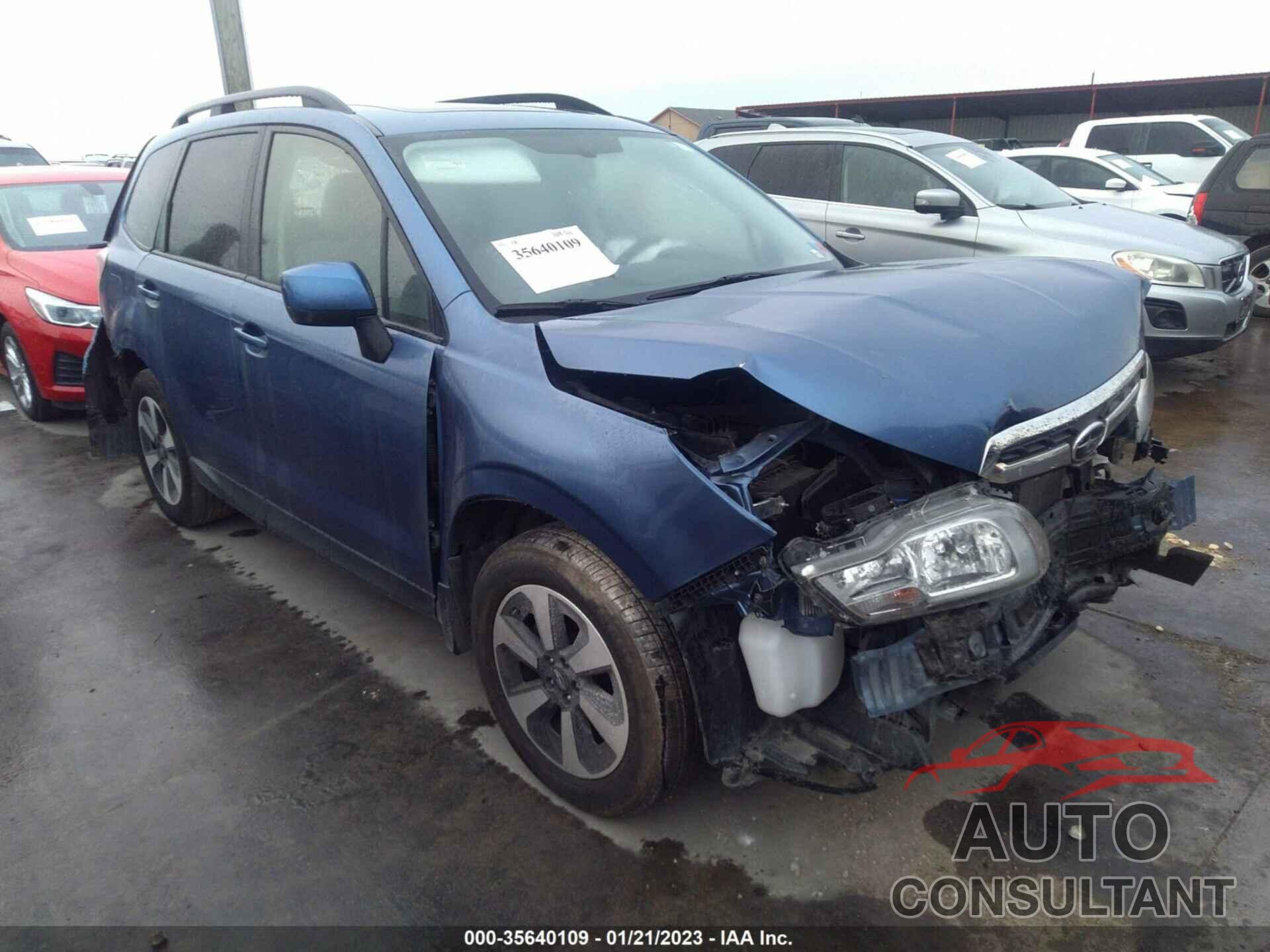 SUBARU FORESTER 2017 - JF2SJAEC8HH577050