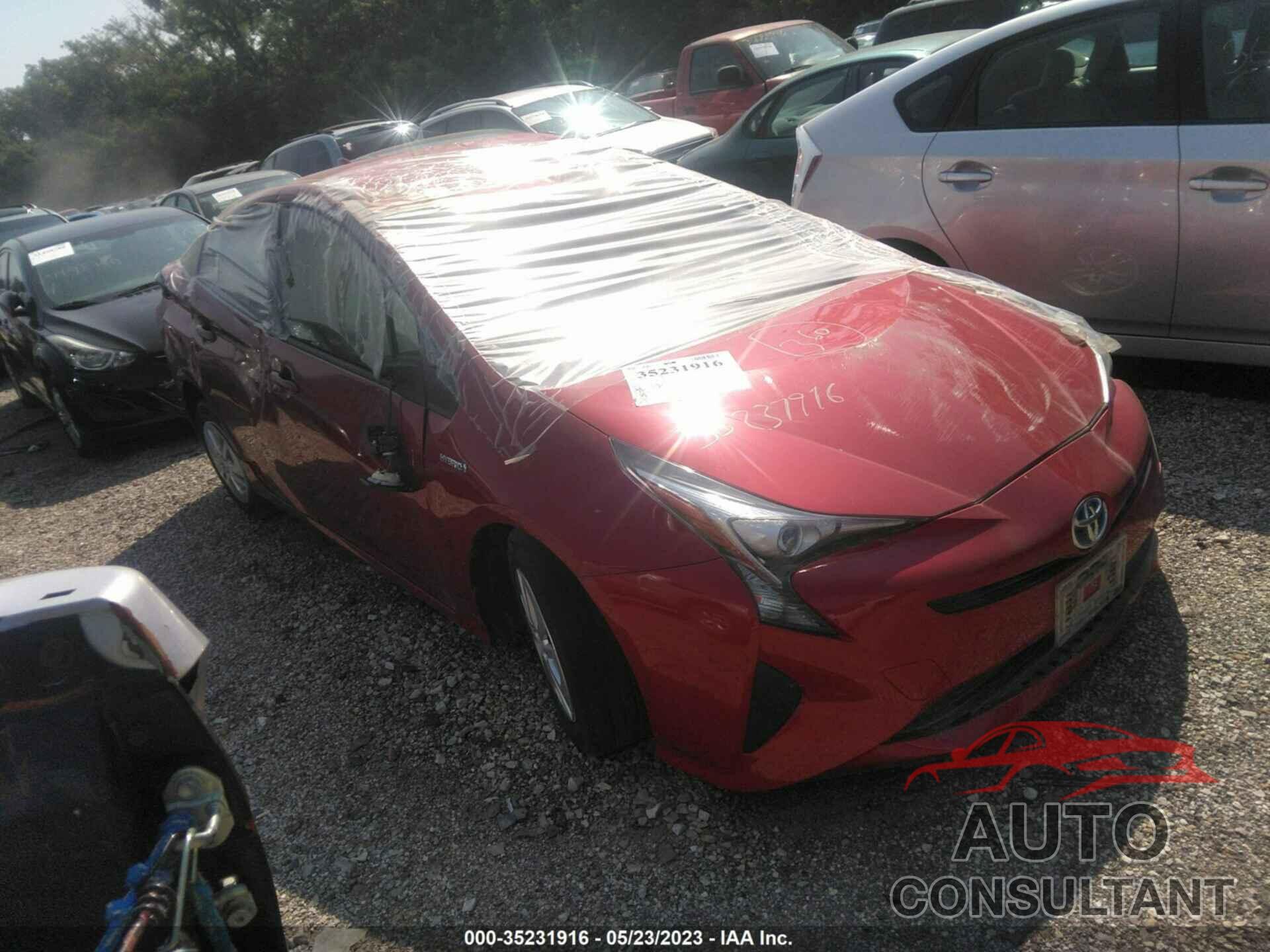 TOYOTA PRIUS 2016 - JTDKBRFU1G3518242